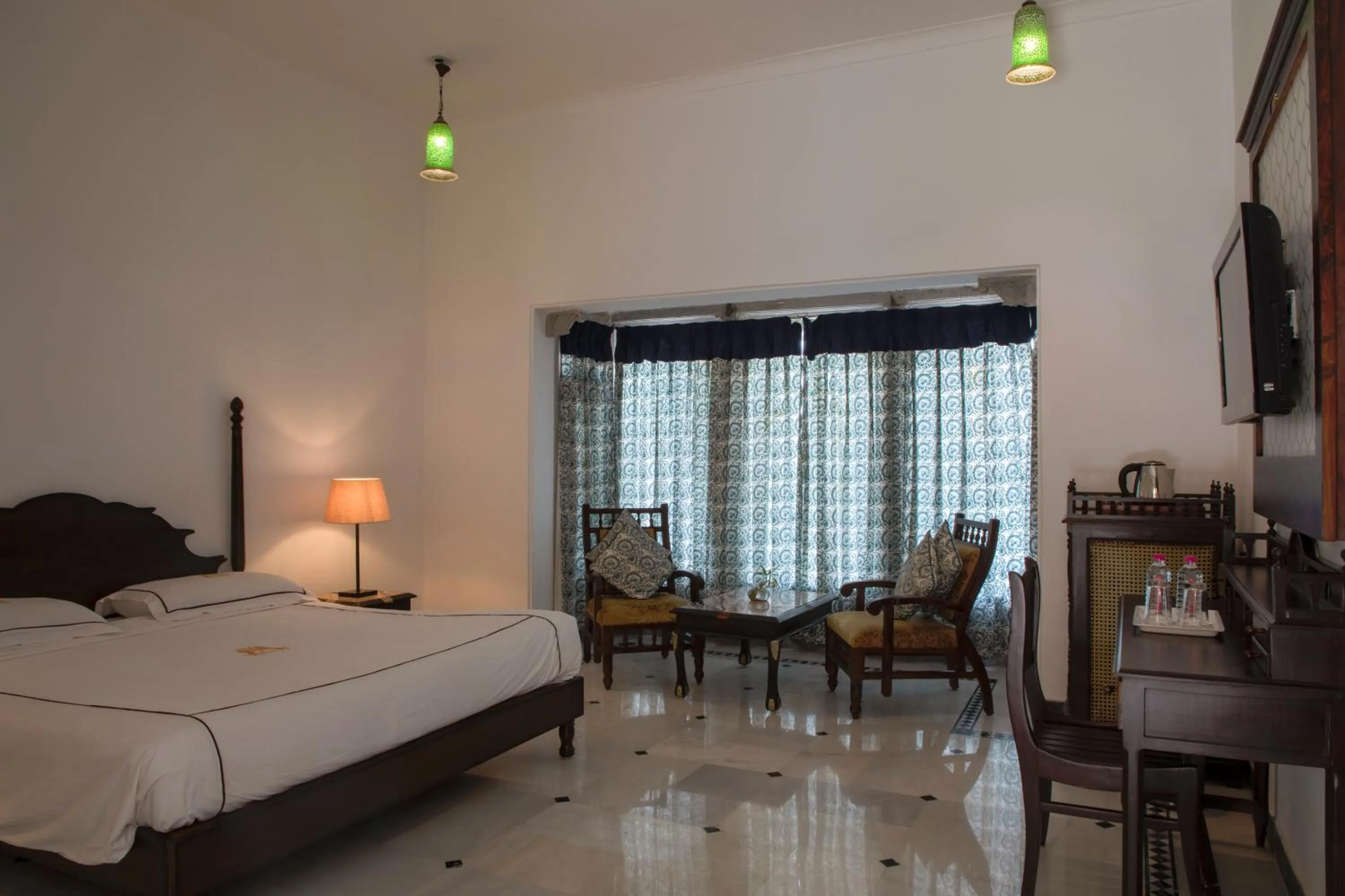 Photo of the whole room, Bed in Shahpura Kumbhal Villas