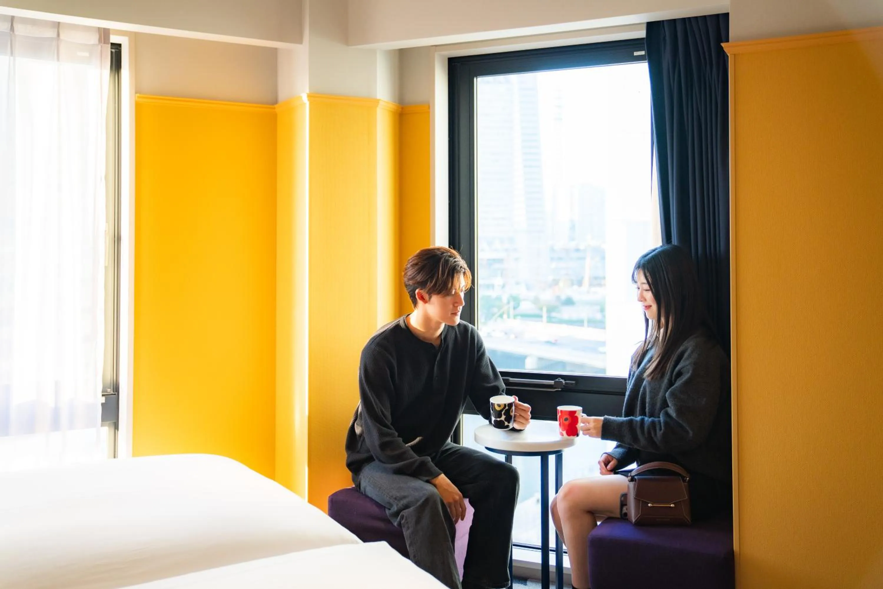 Bed in Hotel Resol Yokohama Sakuragicho