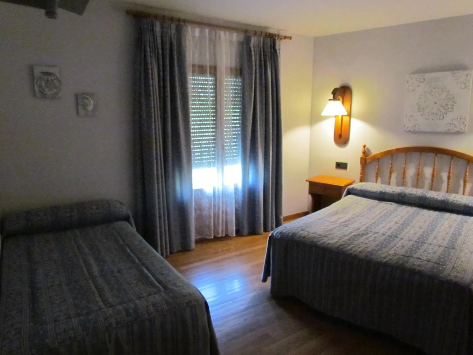 Bed in Hotel Las Nieves