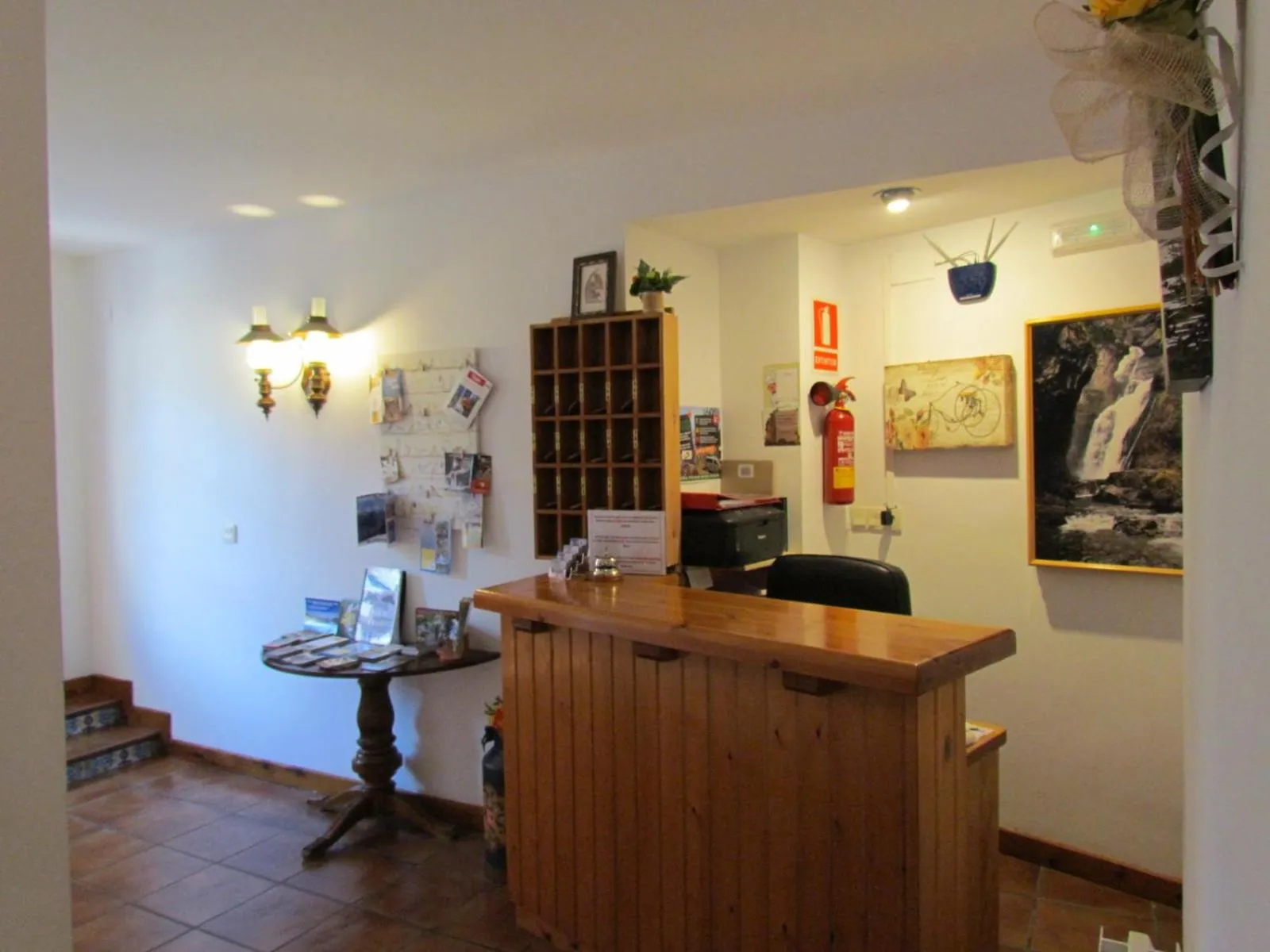 Lobby or reception in Hotel Las Nieves