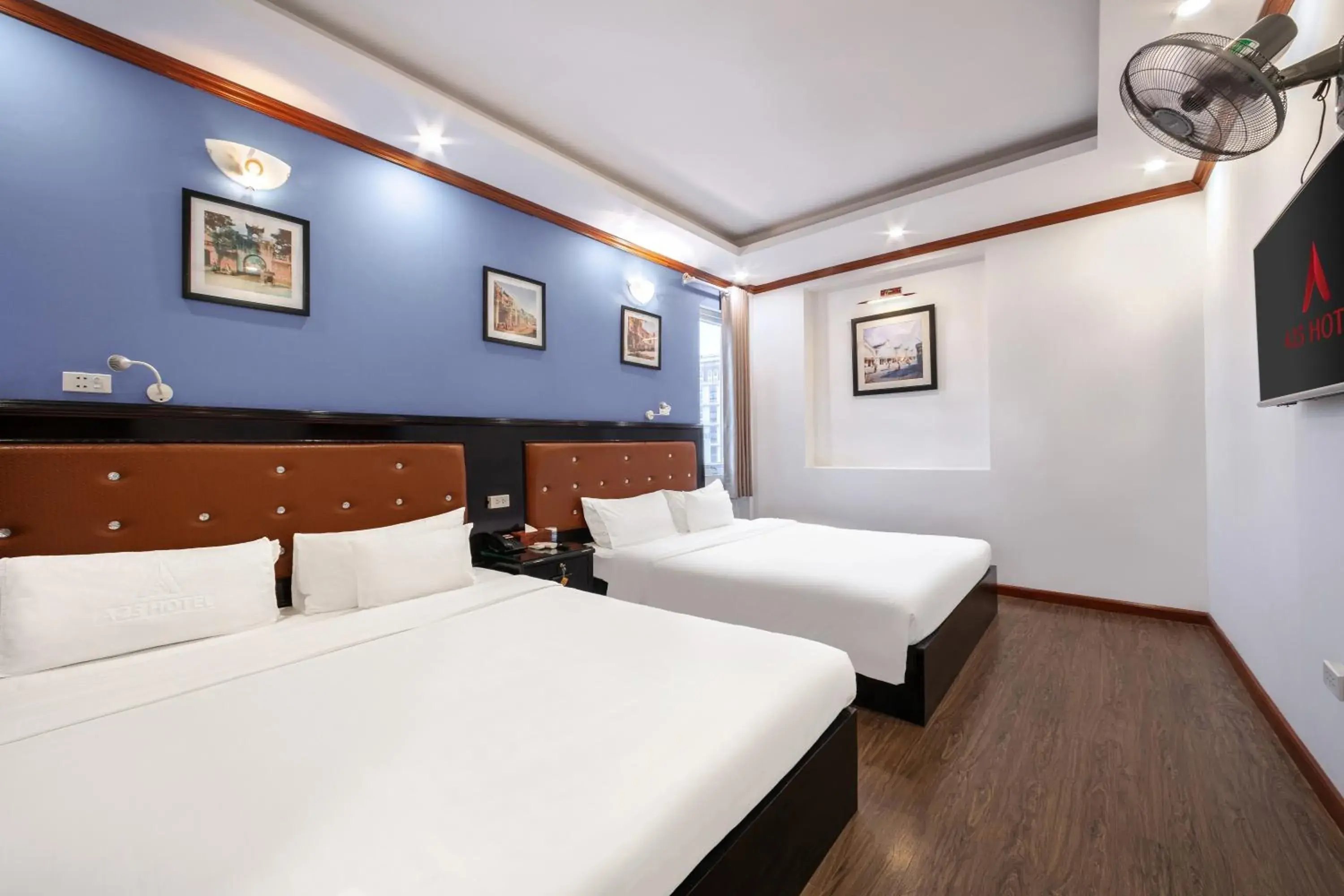 Bed in A25 Hotel - 96 Hai Bà Trưng Bed in A25 Hotel - 96 Hai Bà Trưng