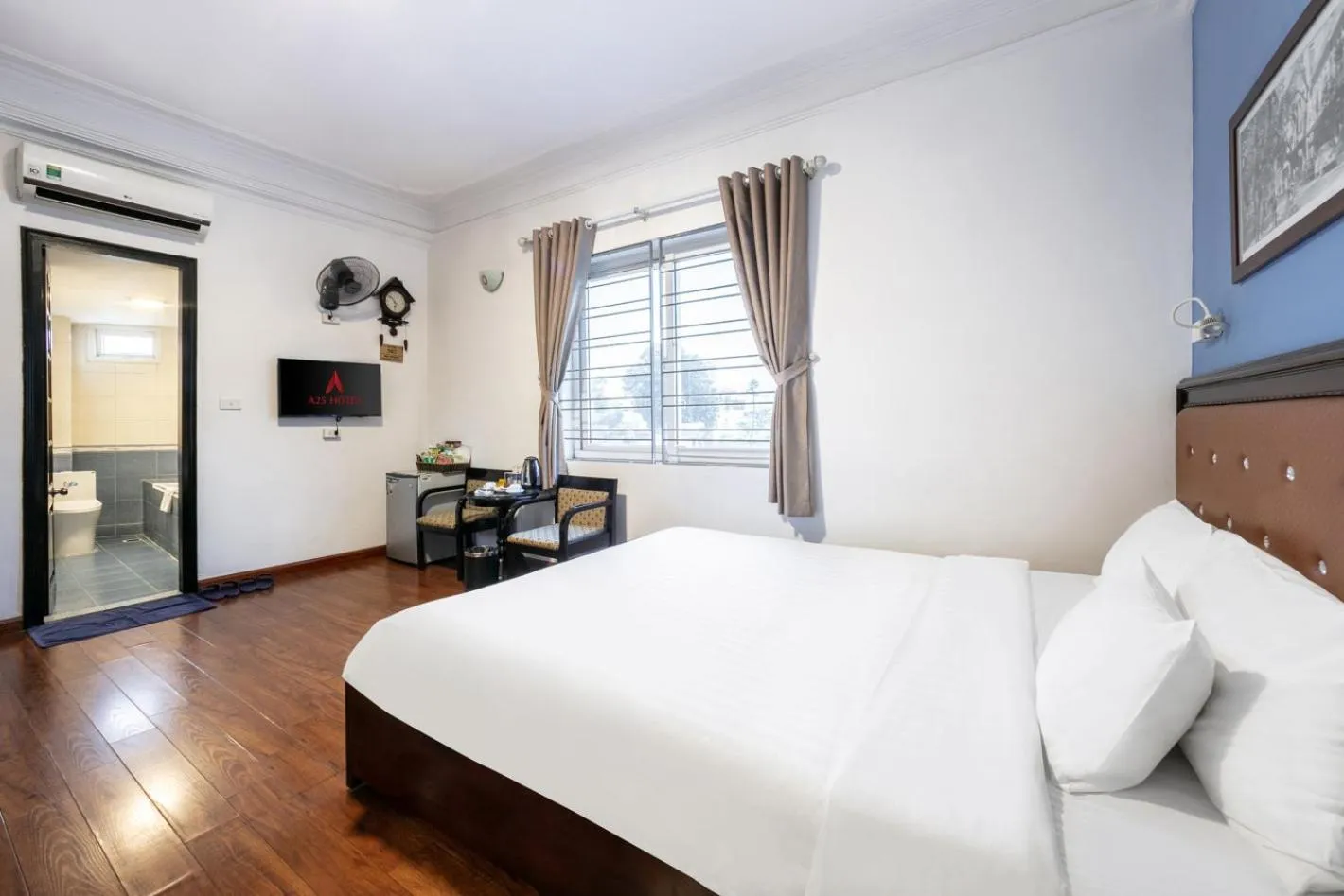 Bed in A25 Hotel - 96 Hai Bà Trưng