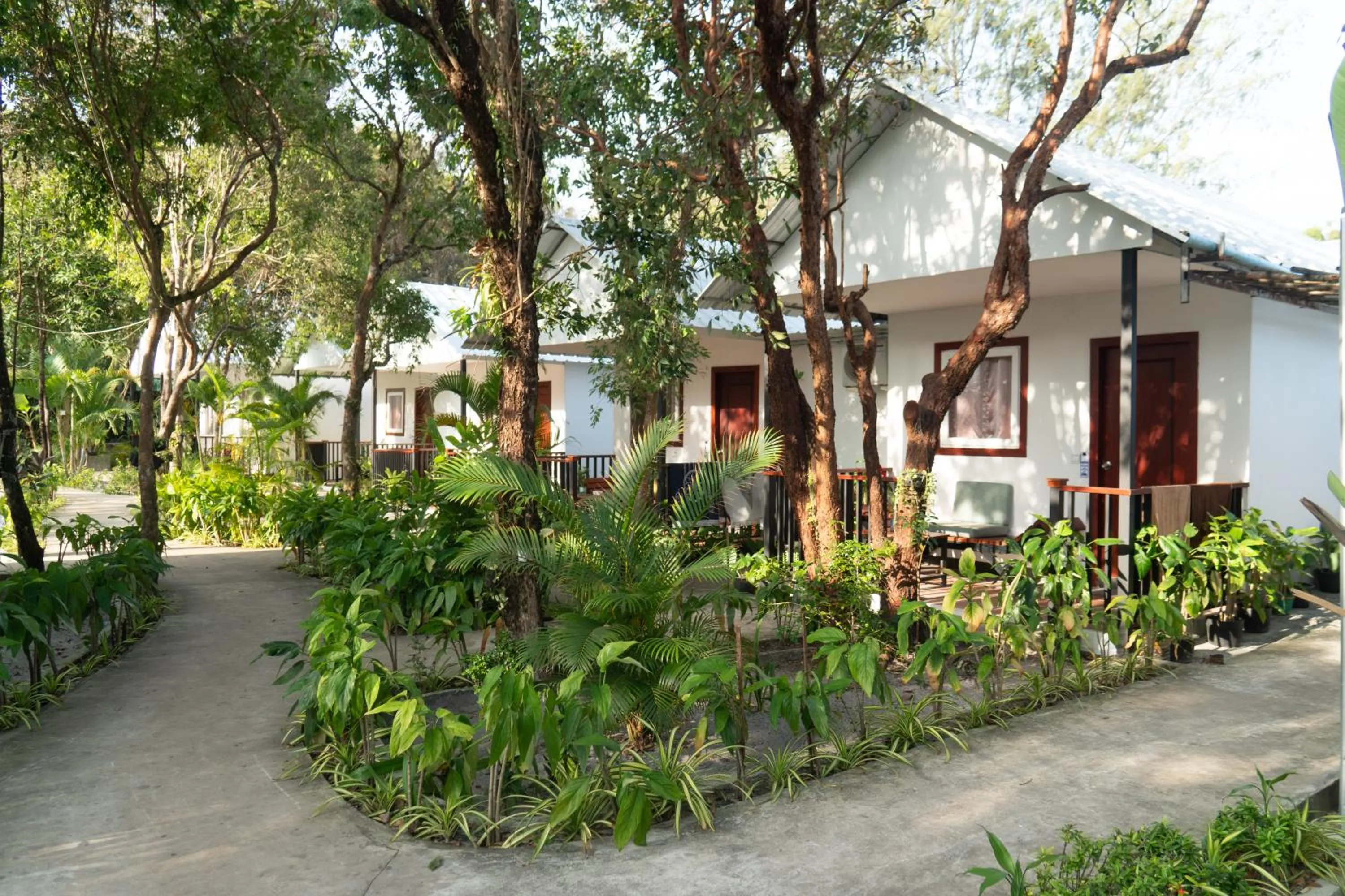 Garden in Onederz Koh Rong Sanloem