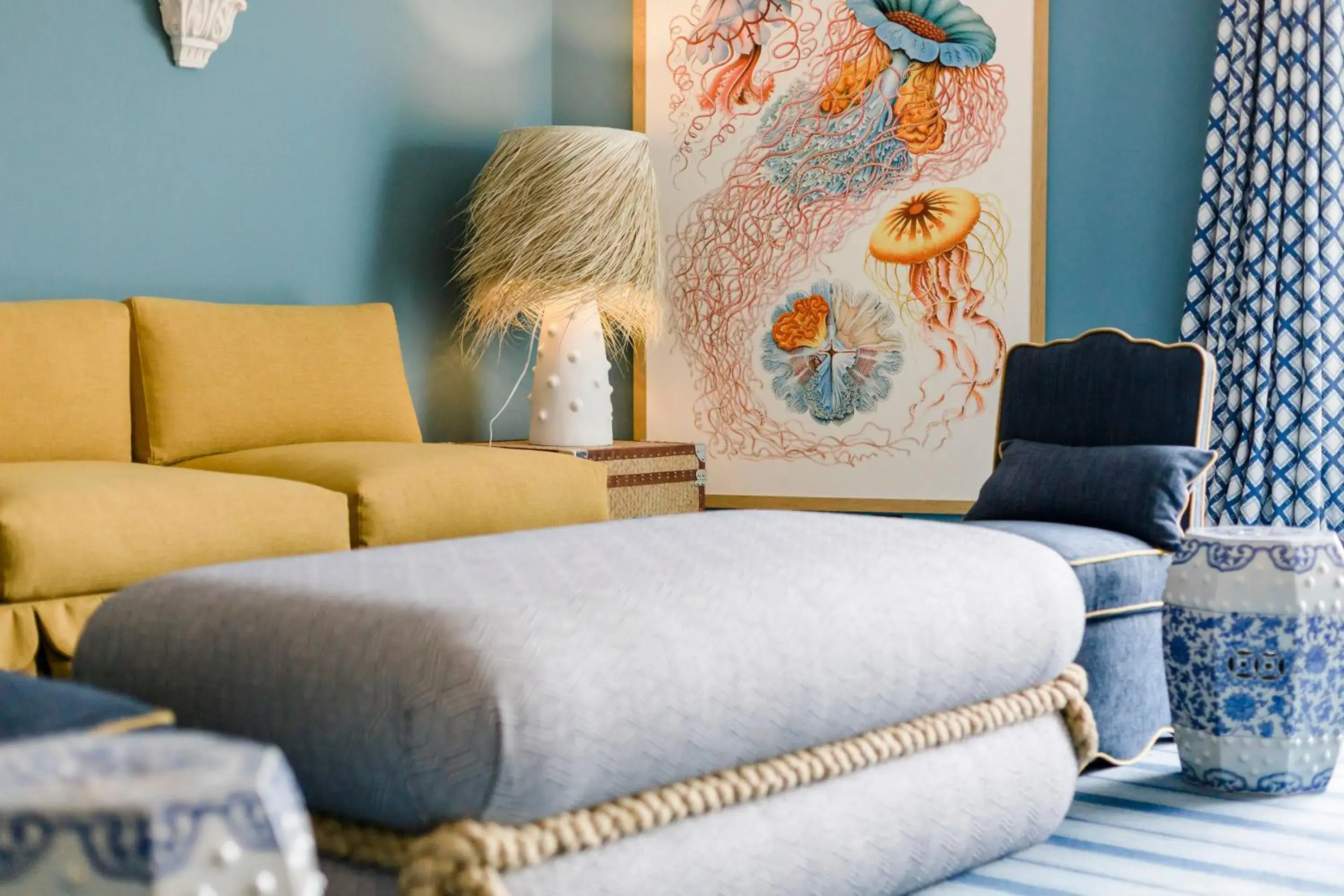 Living room, Bed in The Albatroz Hotel Living room, Bed in The Albatroz Hotel