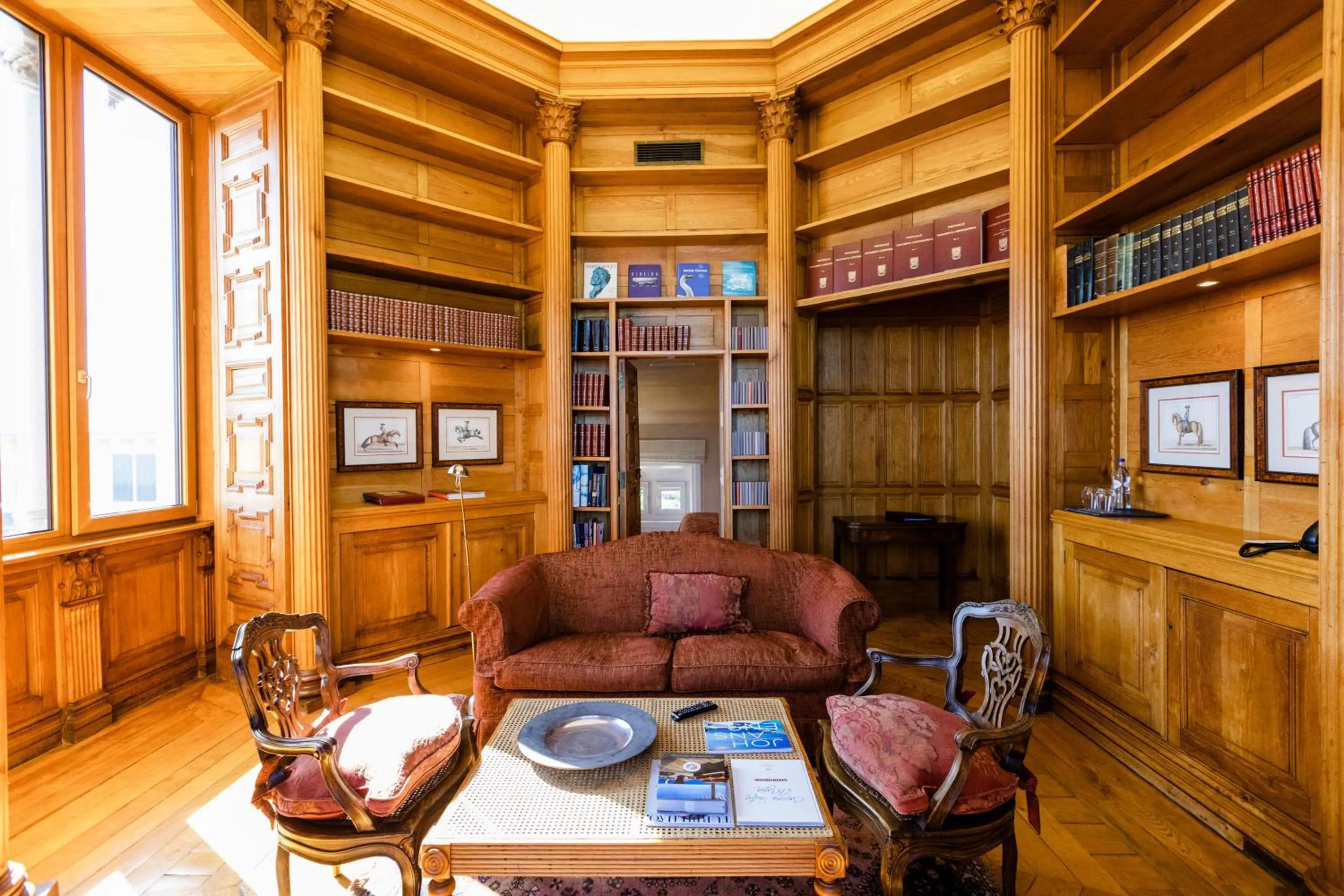 Library in The Albatroz Hotel