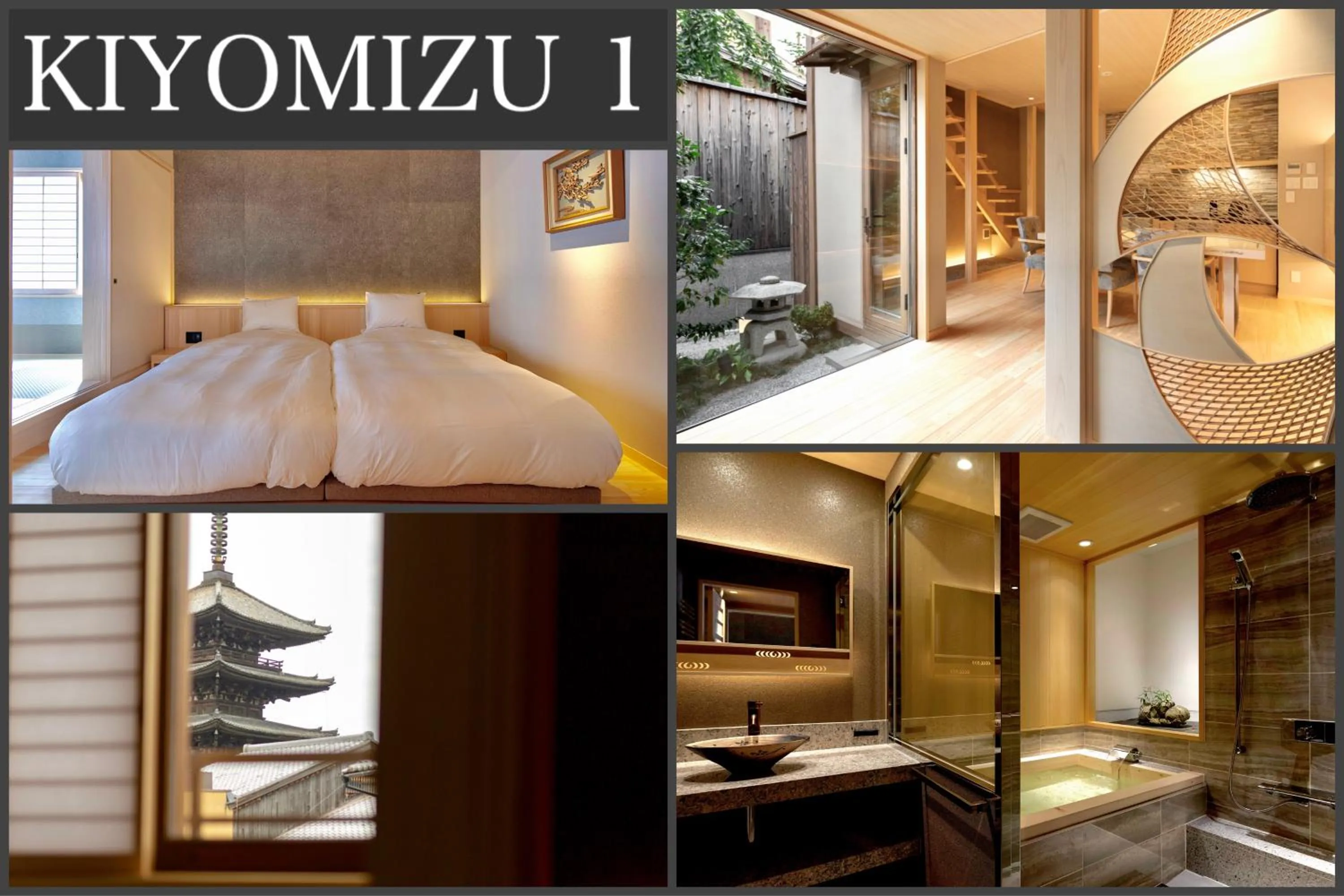 Photo of the whole room, Bed in Campton Kiyomizu Vacation Rental