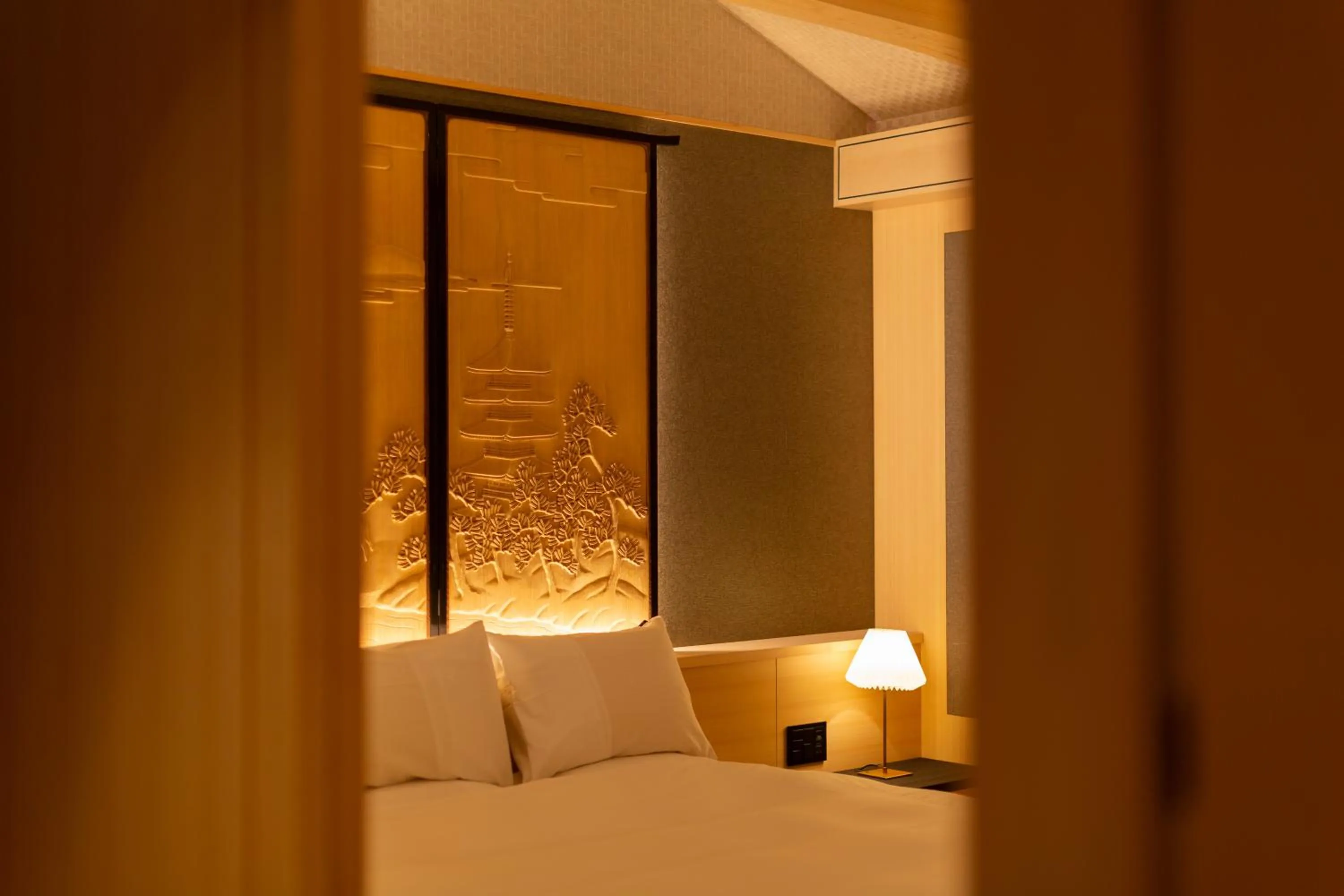 Bedroom, Bed in Campton Kiyomizu Vacation Rental