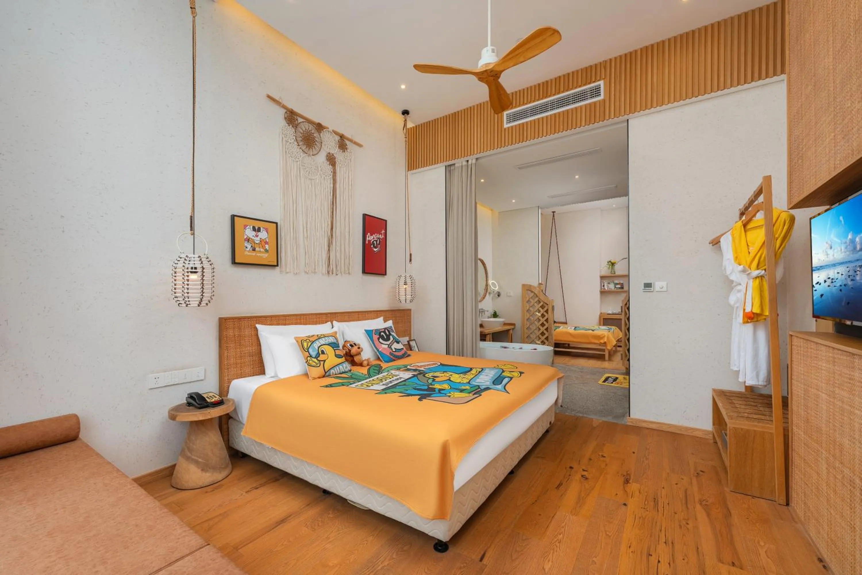 Bed in Manli Hotel Shanghai Pudong Airport Branch -Provide free shuttle buses to Pudong Airport and Disneyland