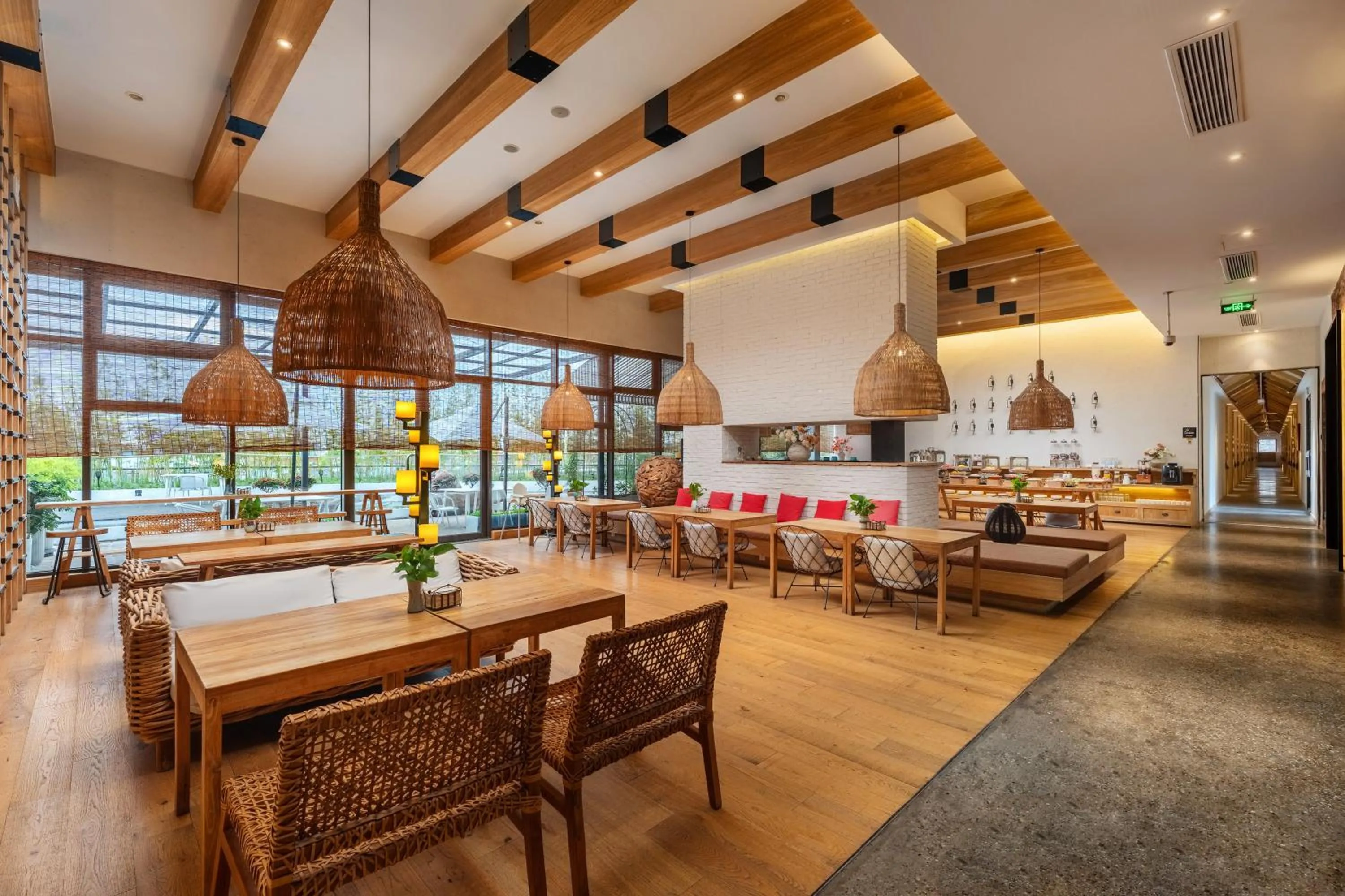 Restaurant/places to eat in Manli Hotel Shanghai Pudong Airport Branch -Provide free shuttle buses to Pudong Airport and Disneyland