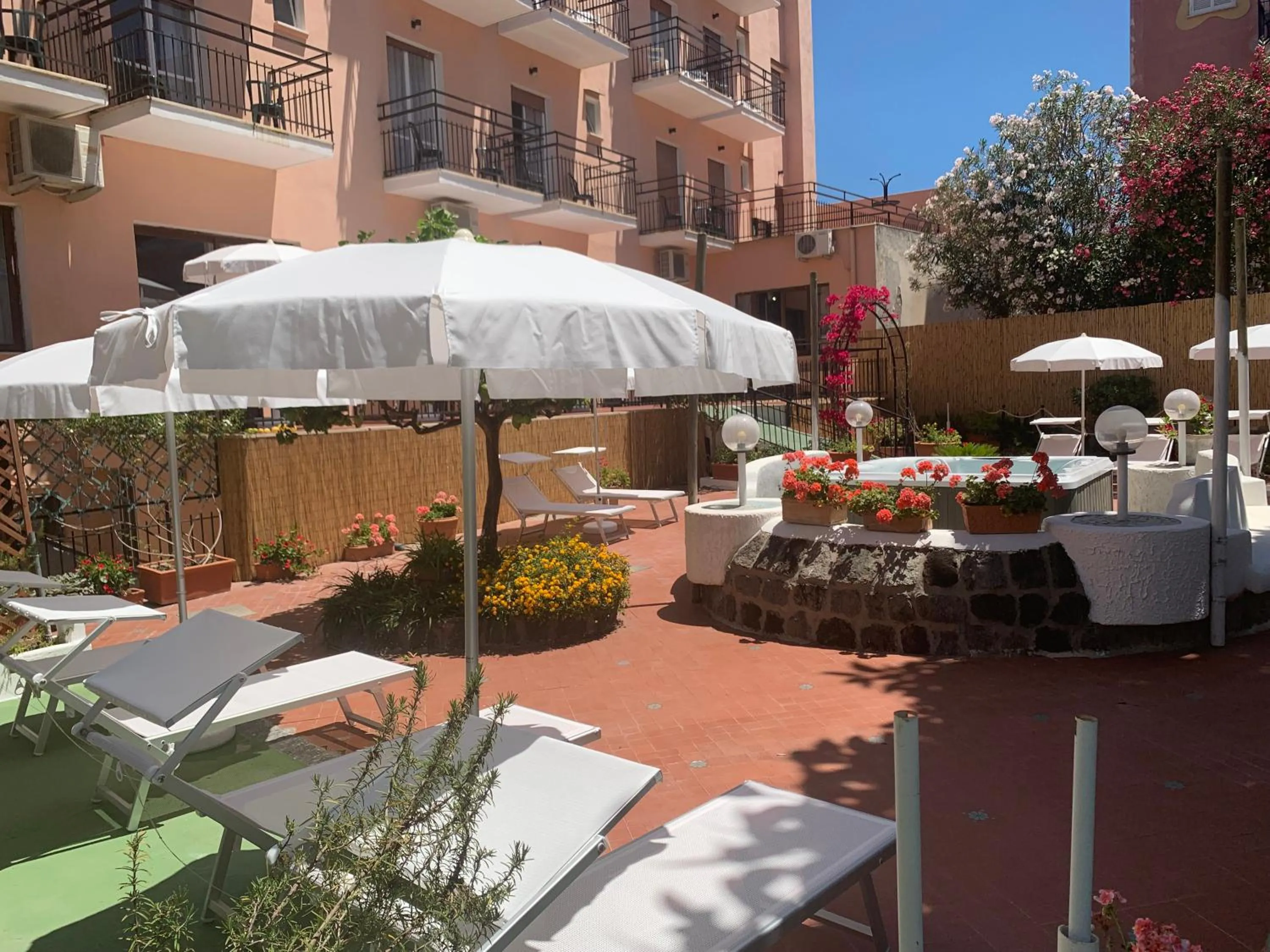 Garden in Hotel Conte