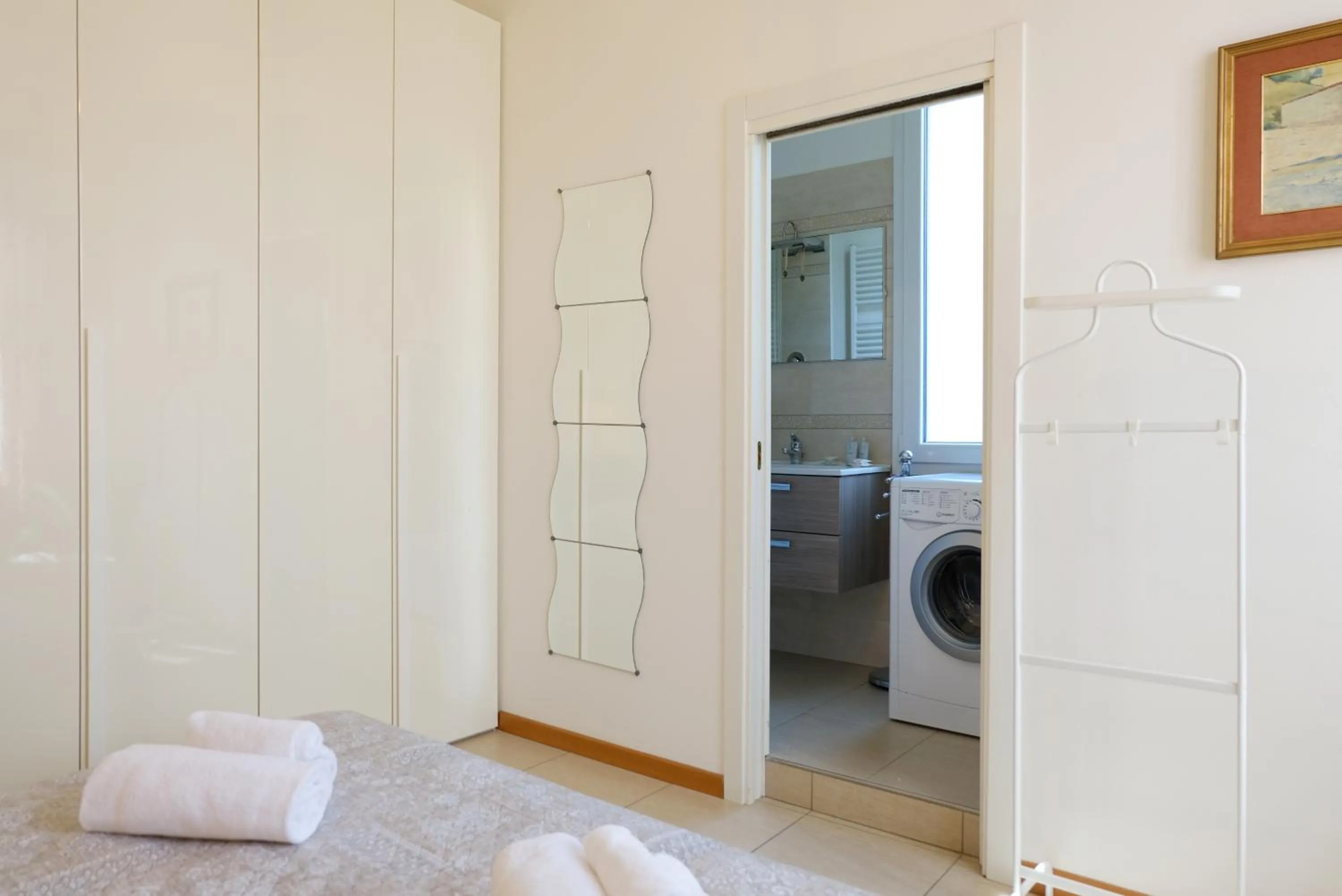 Bedroom in Marconi Airport Cozy Dream Flat