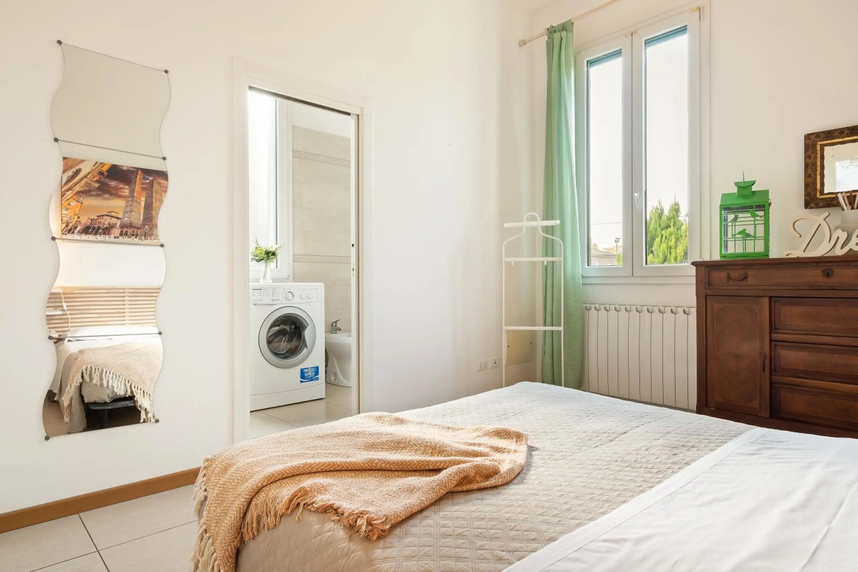 Bedroom, Bed in Marconi Airport Cozy Dream Flat