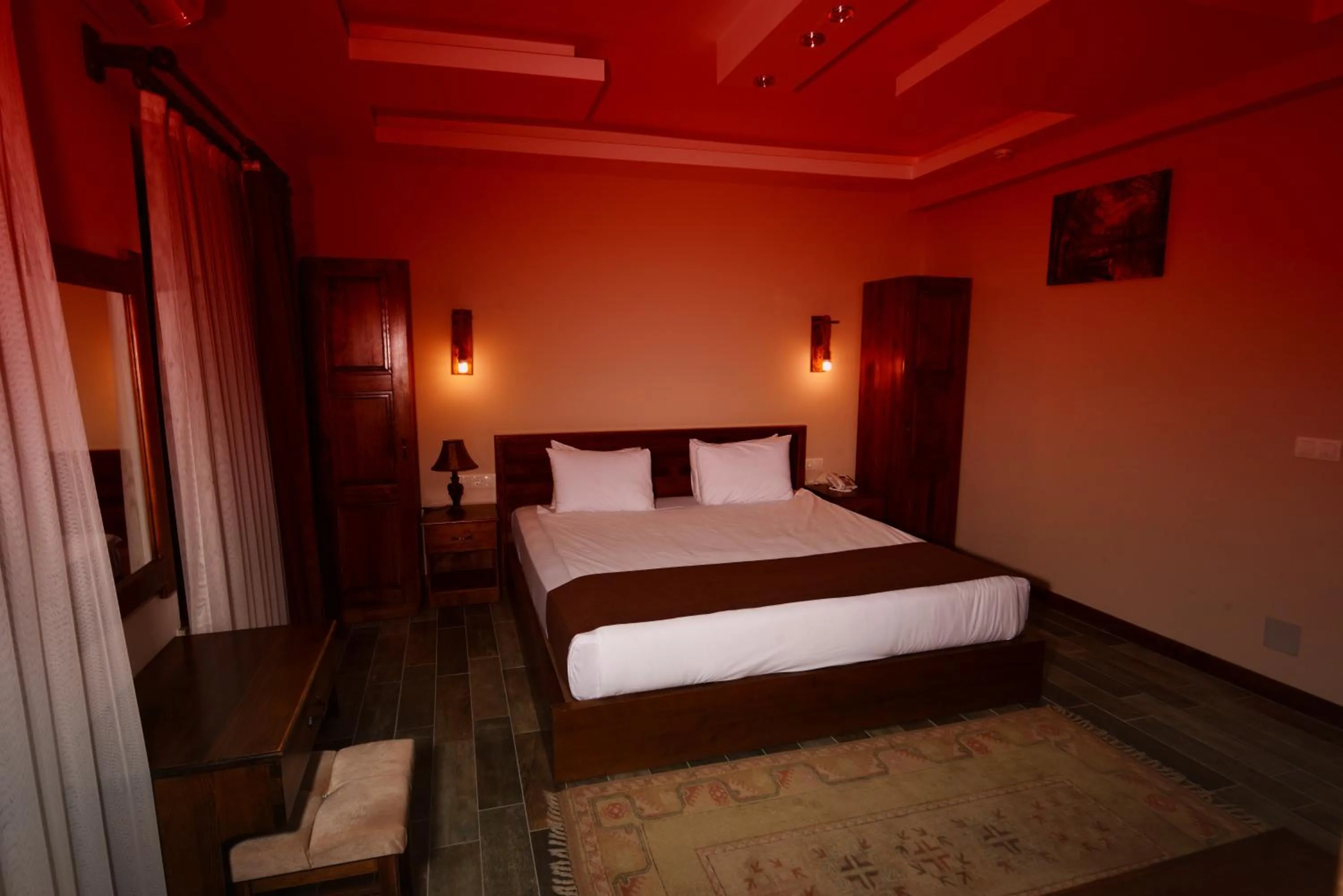 Bedroom in EL NAZAR STONE SUİTE