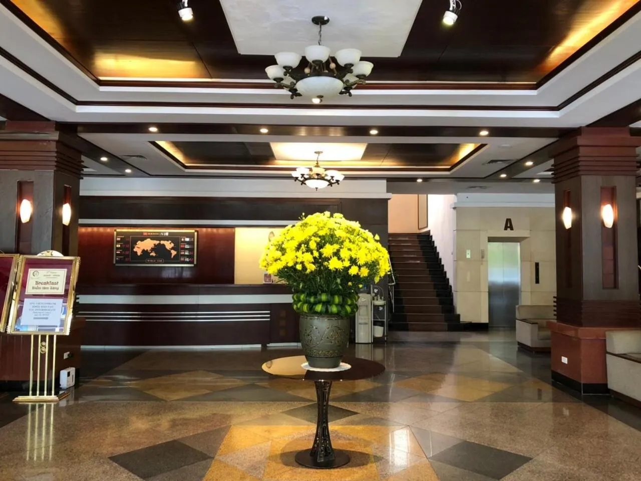 Lobby or reception in TQT 2 Hotel