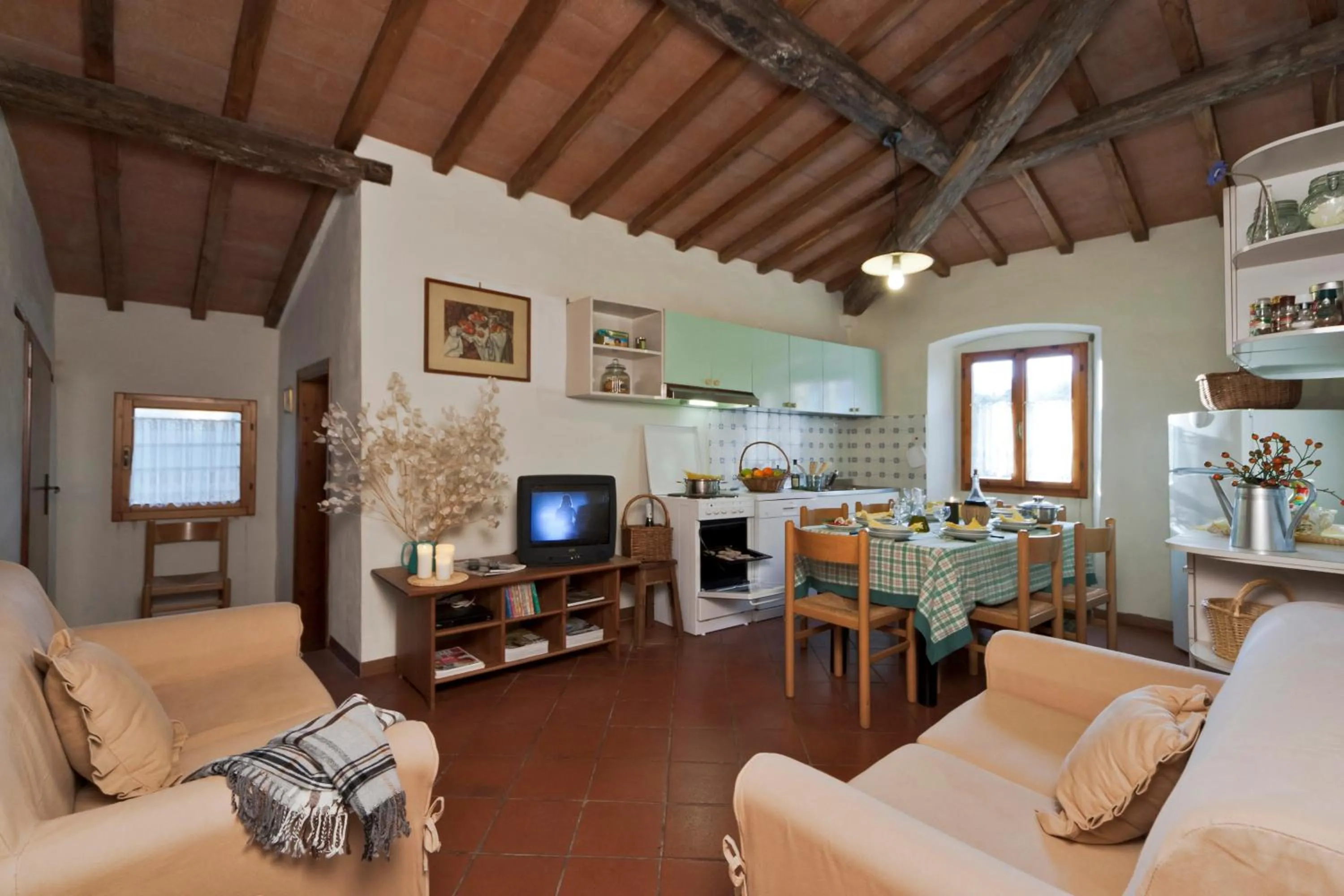Living room in Castello di Pratelli