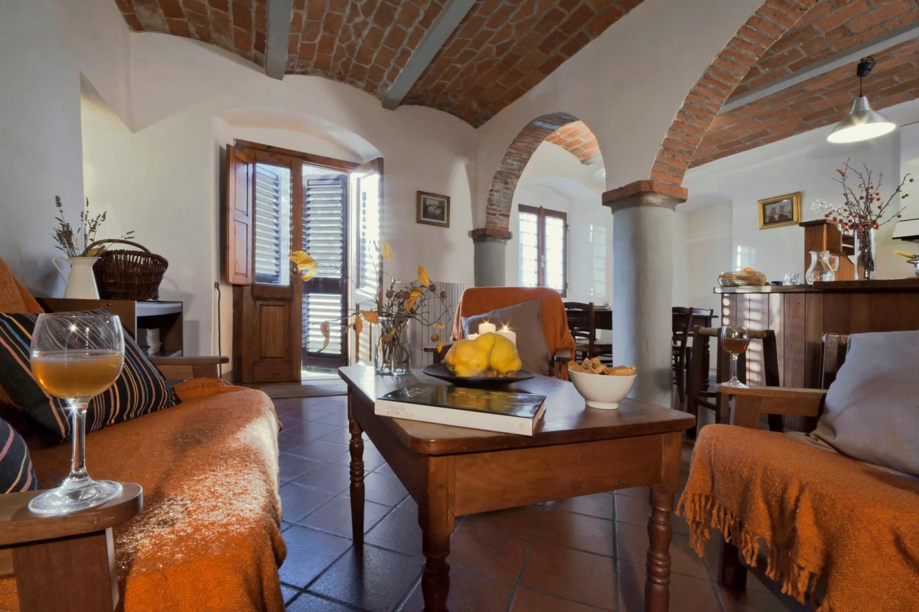 Living room in Castello di Pratelli