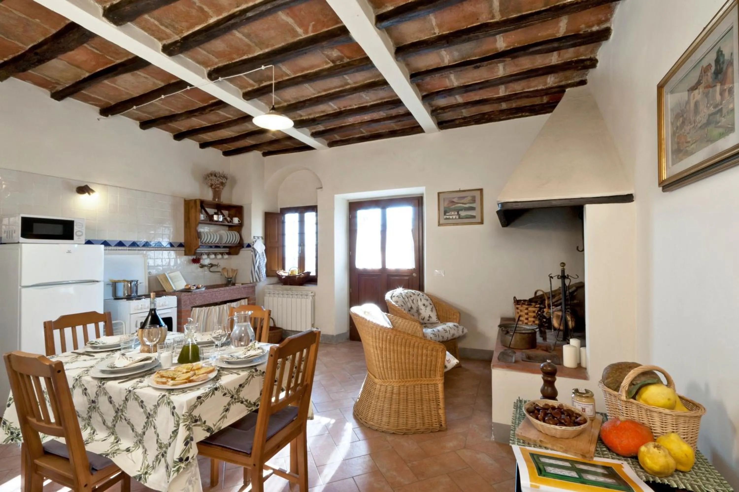 Living room in Castello di Pratelli