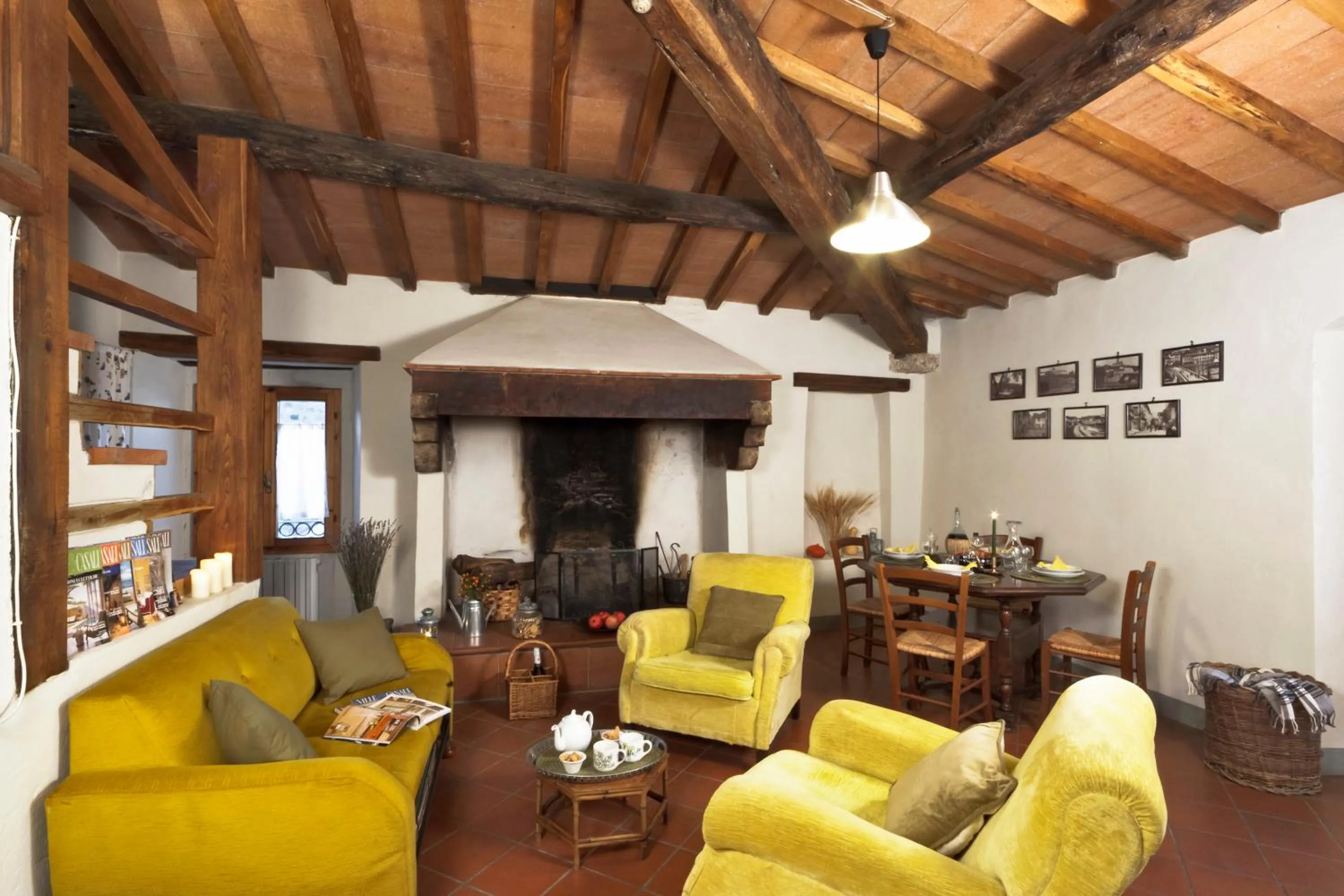 Living room in Castello di Pratelli
