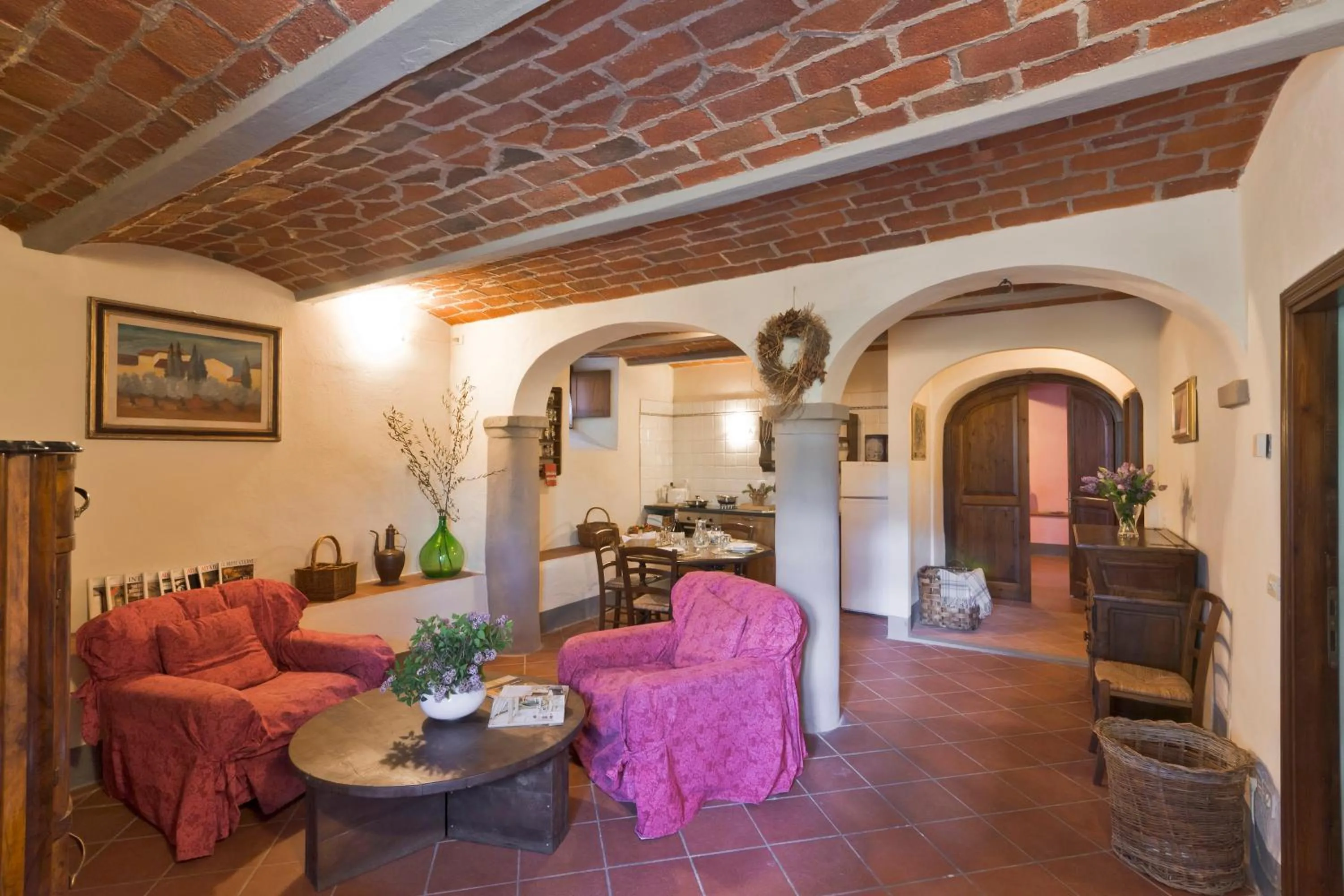 Living room in Castello di Pratelli