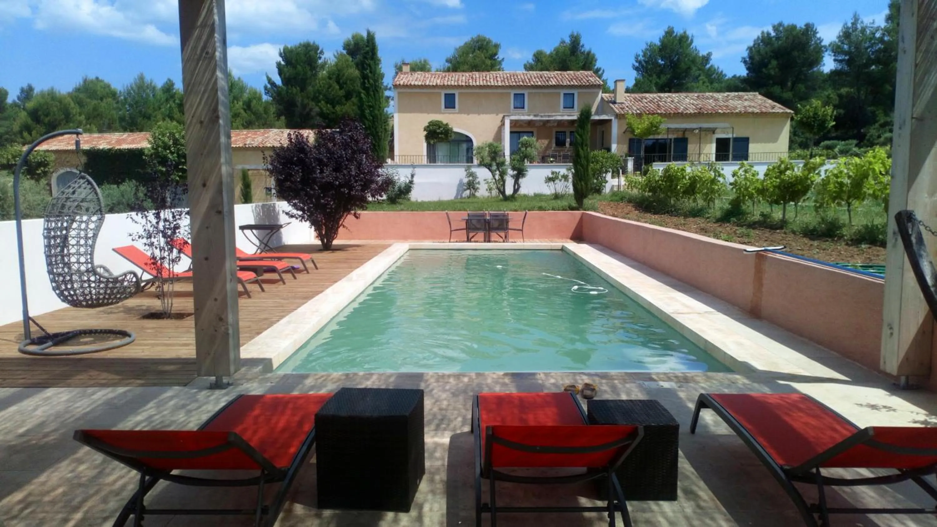 Swimming pool in Domaine de Villemus