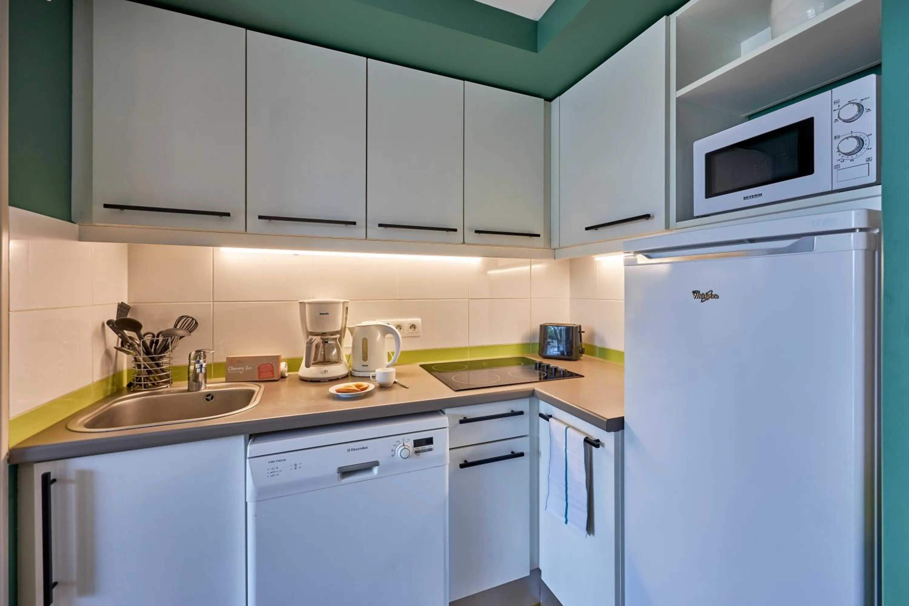 Coffee/tea facilities in Pierre & Vacances Résidence Le Chant des Oiseaux