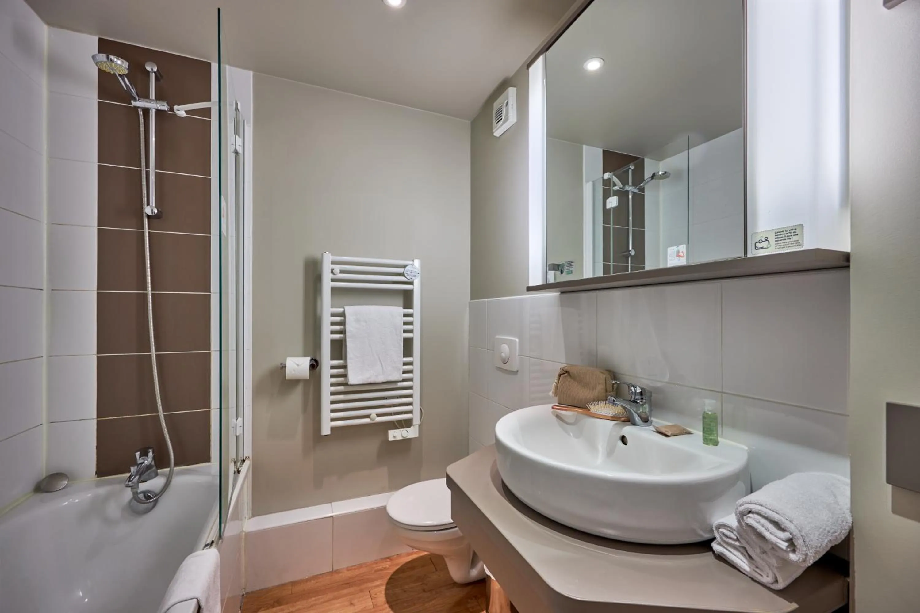 Bathroom in Pierre & Vacances Résidence Le Chant des Oiseaux