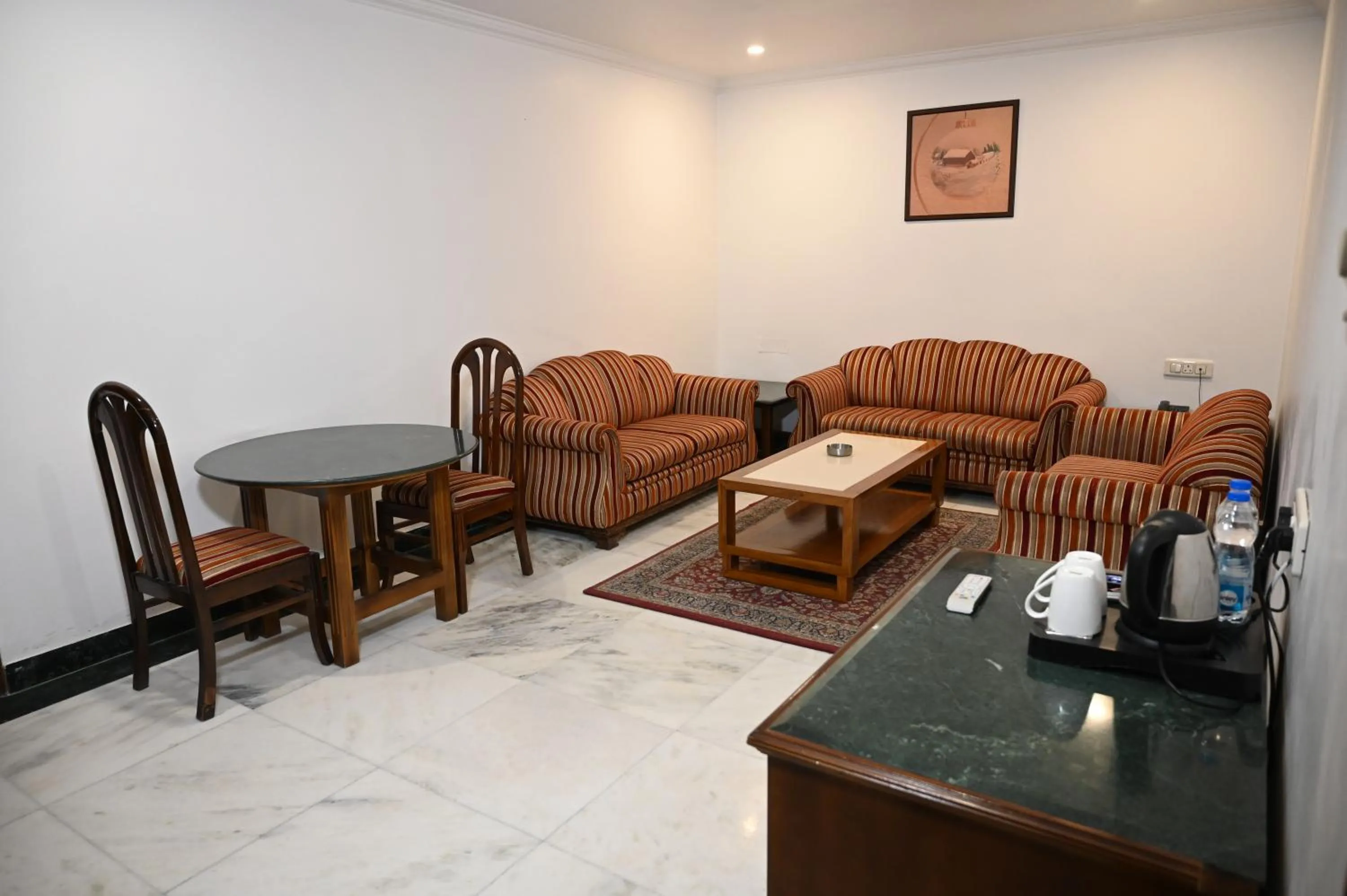 Living room in Hotel Lawrence