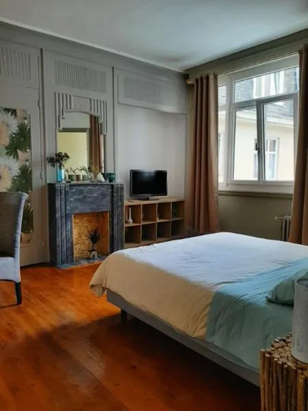 Bedroom, Bed in La Villa 30