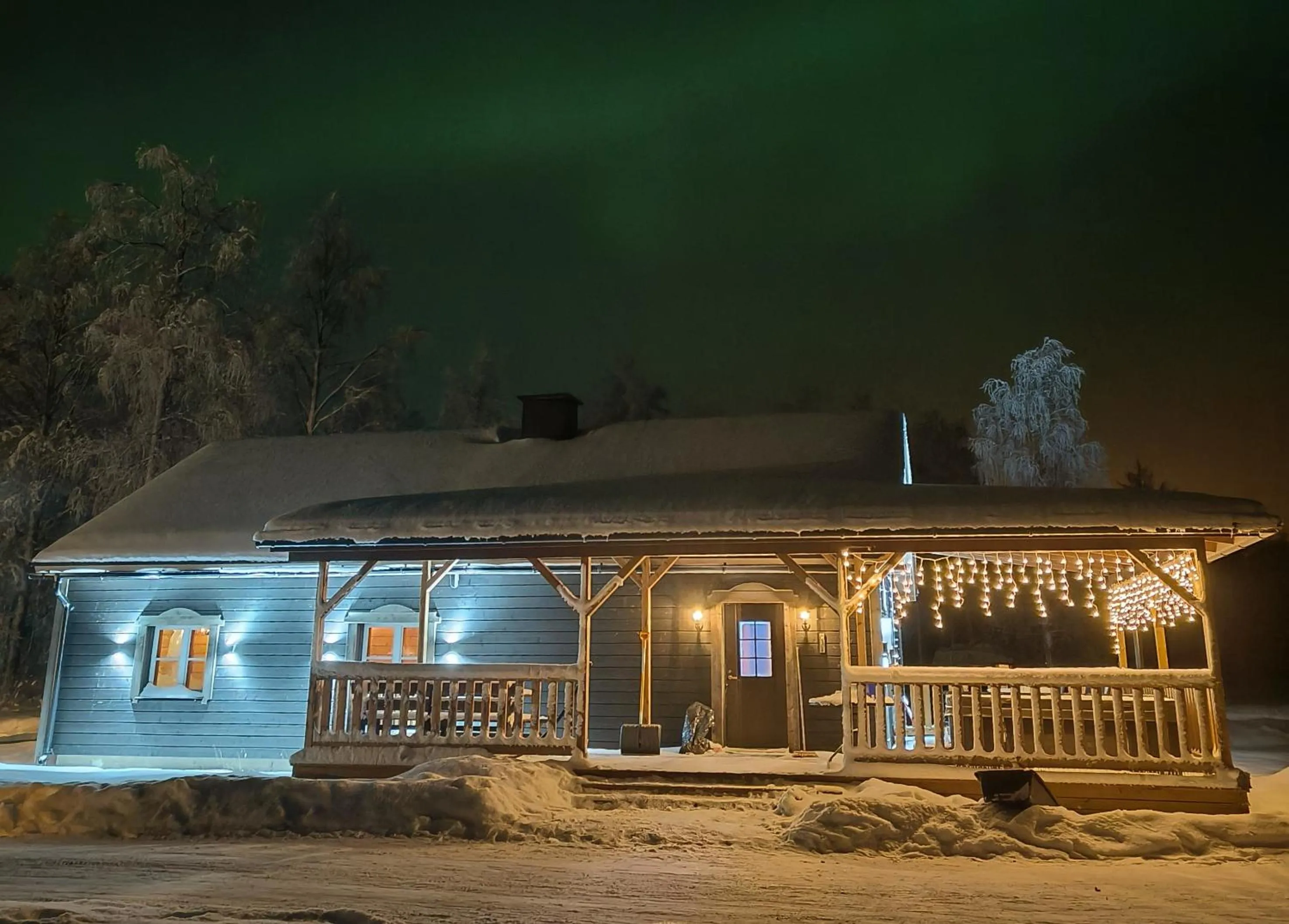 Natural landscape in Hotel Metsähirvas