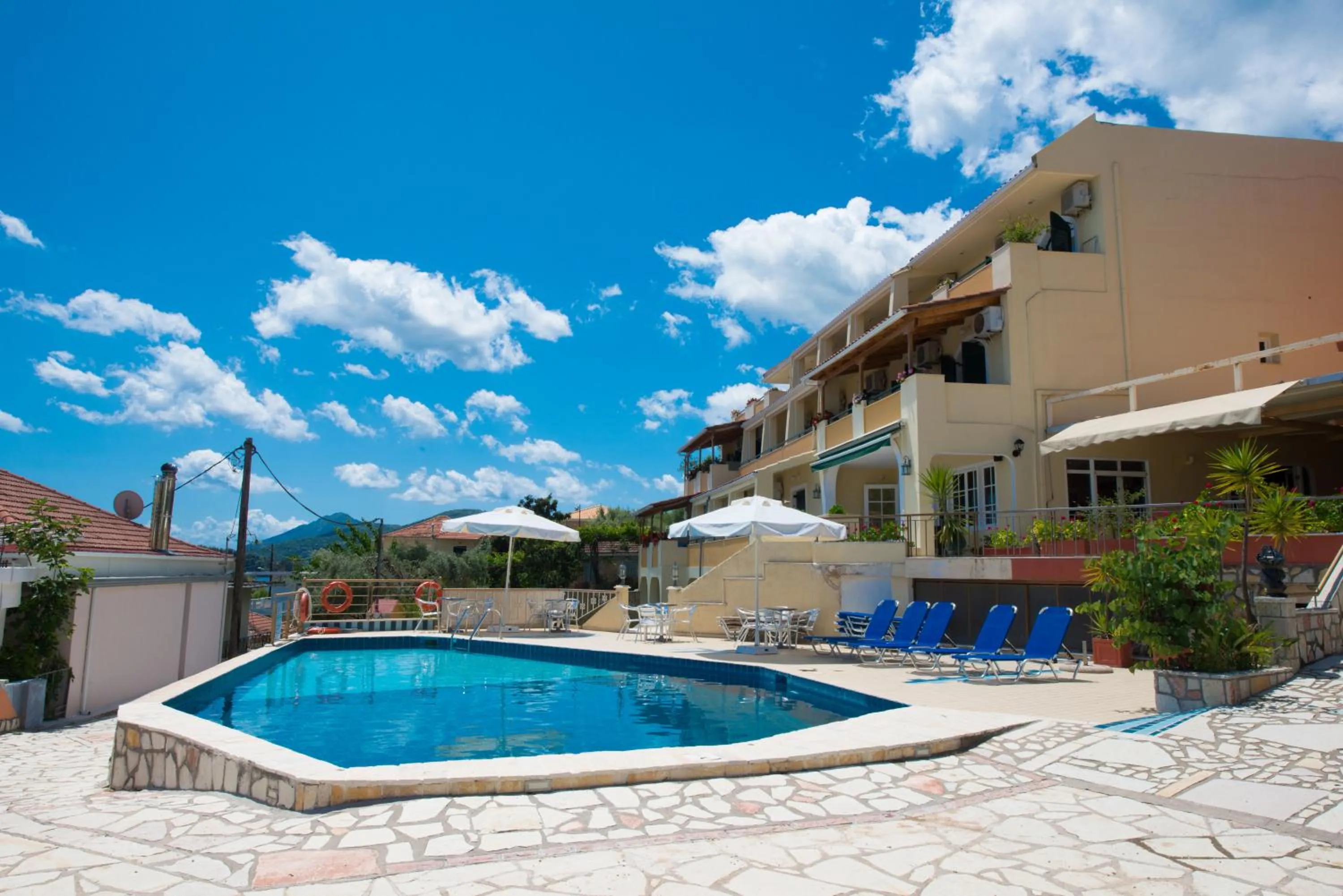 Bird's eye view in Hotel Niras