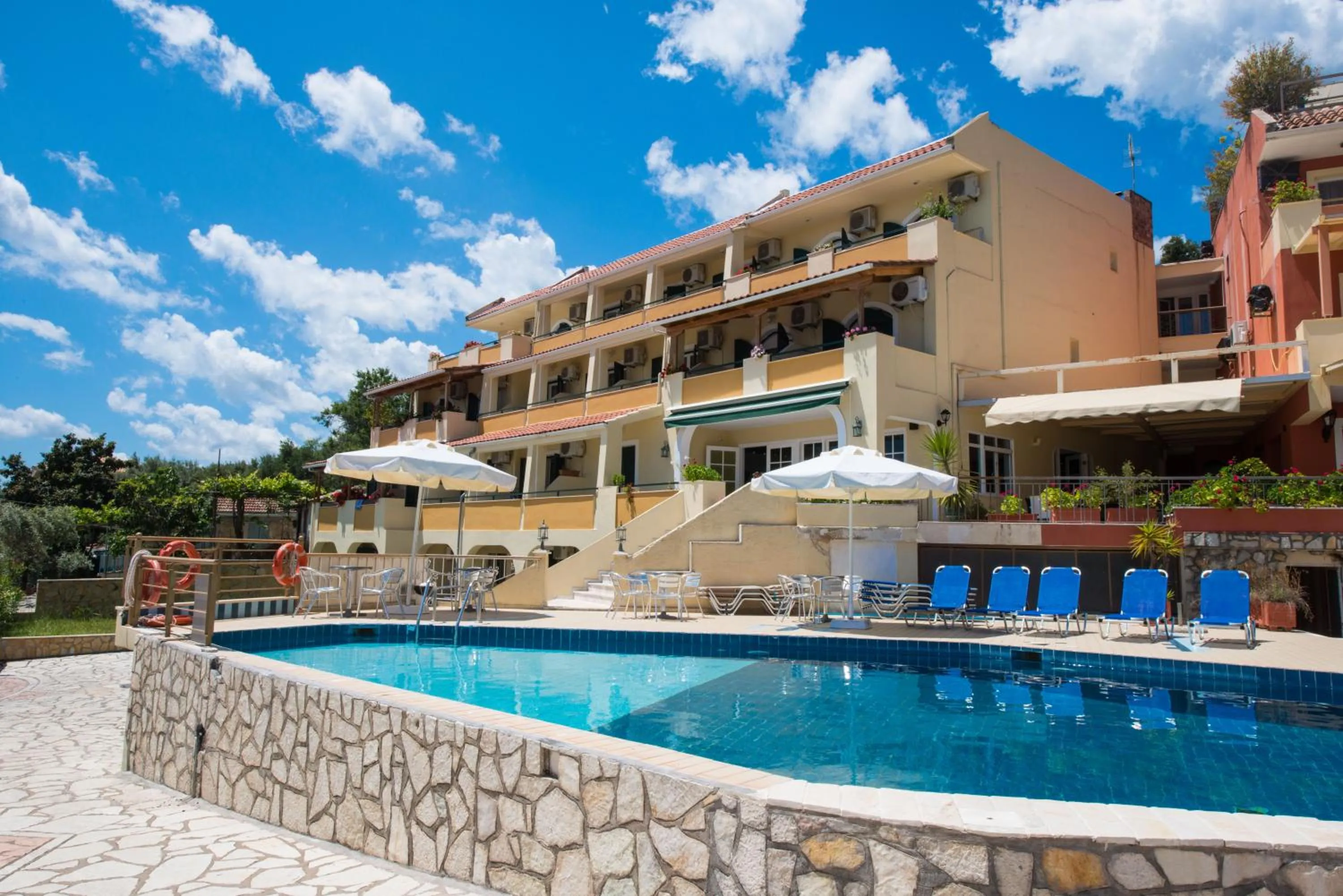 Bird's eye view in Hotel Niras