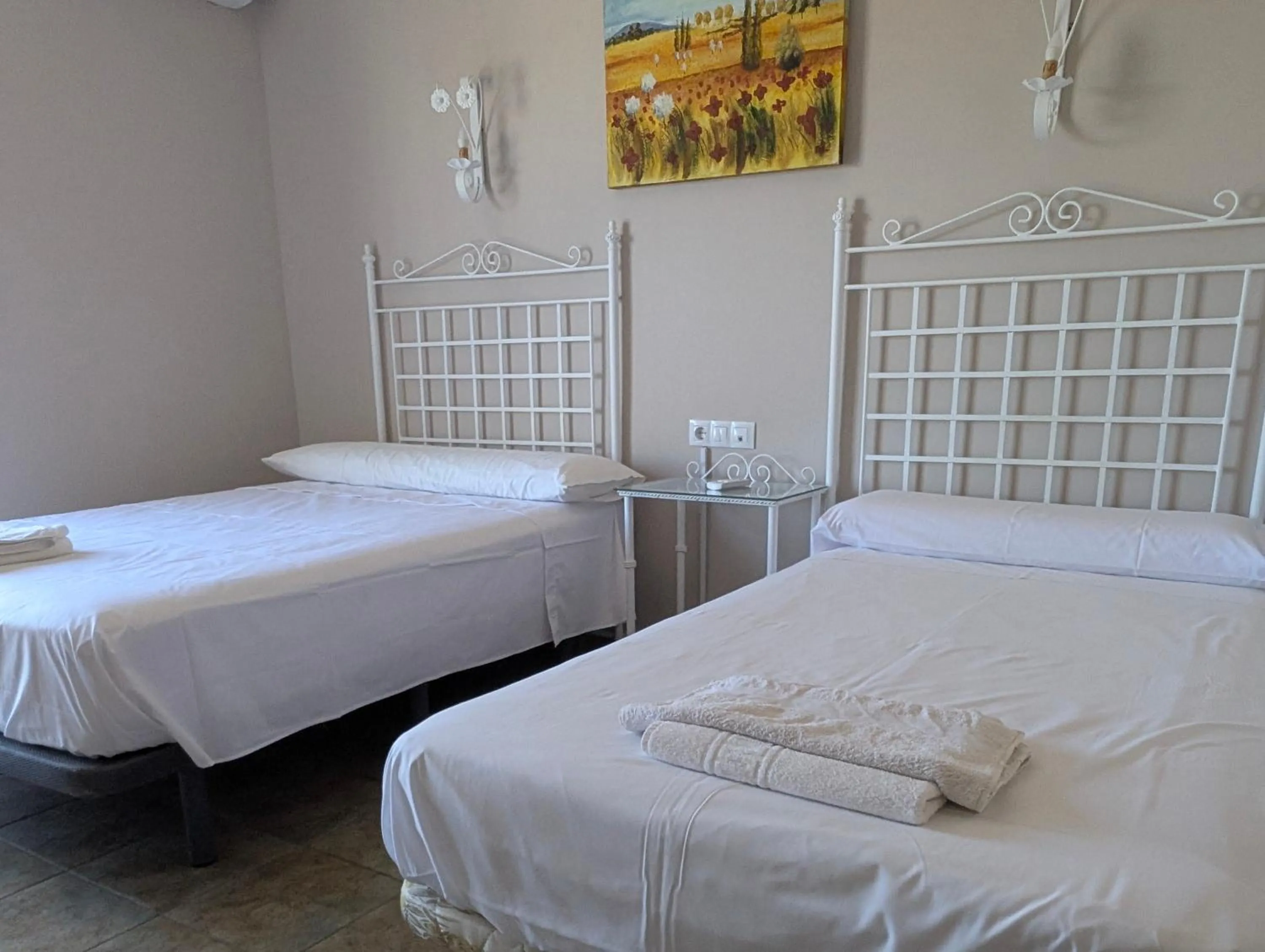 Bed in Hotel Casa Marchena