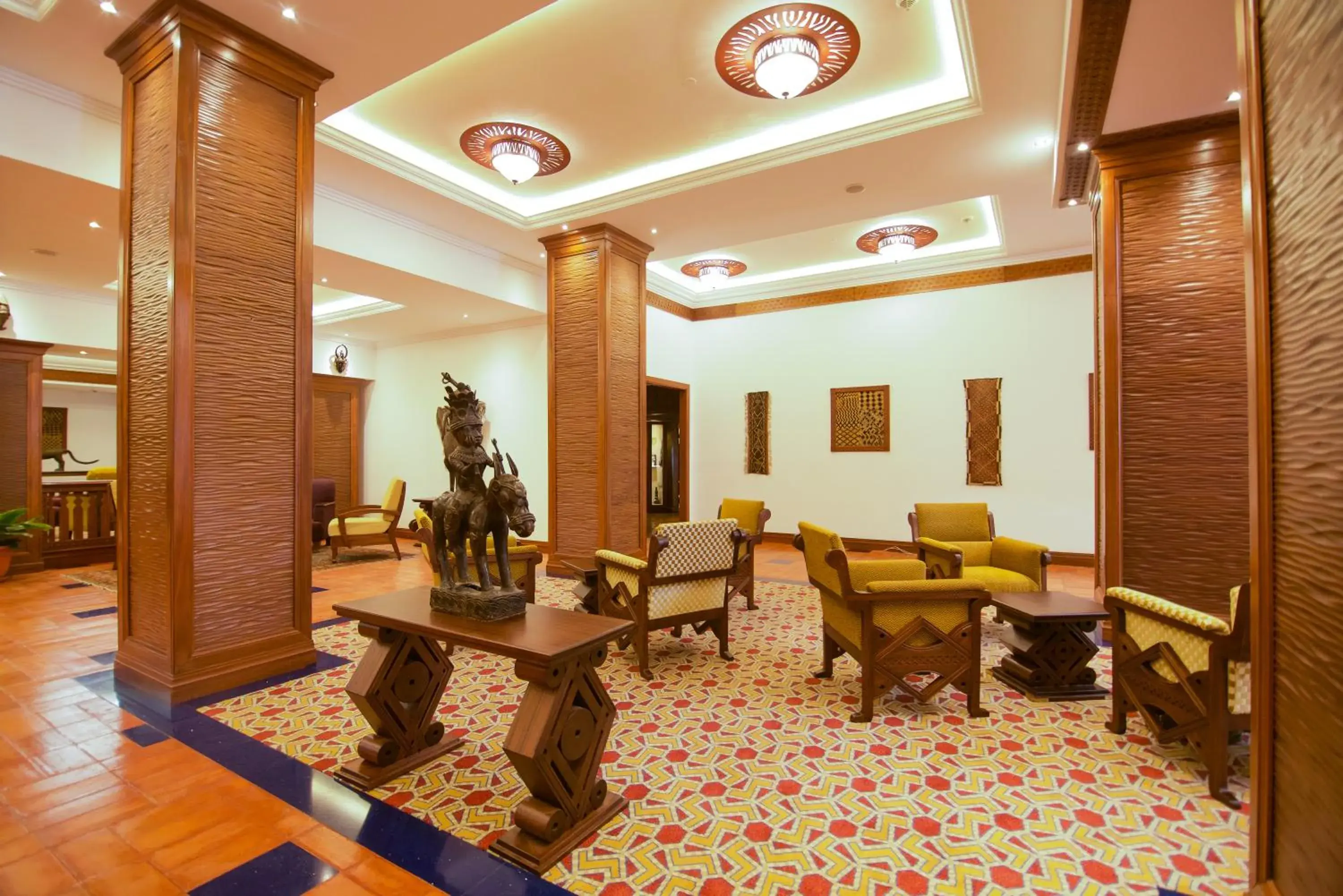 Lobby or reception in Nairobi Serena Hotel Lobby or reception in Nairobi Serena Hotel