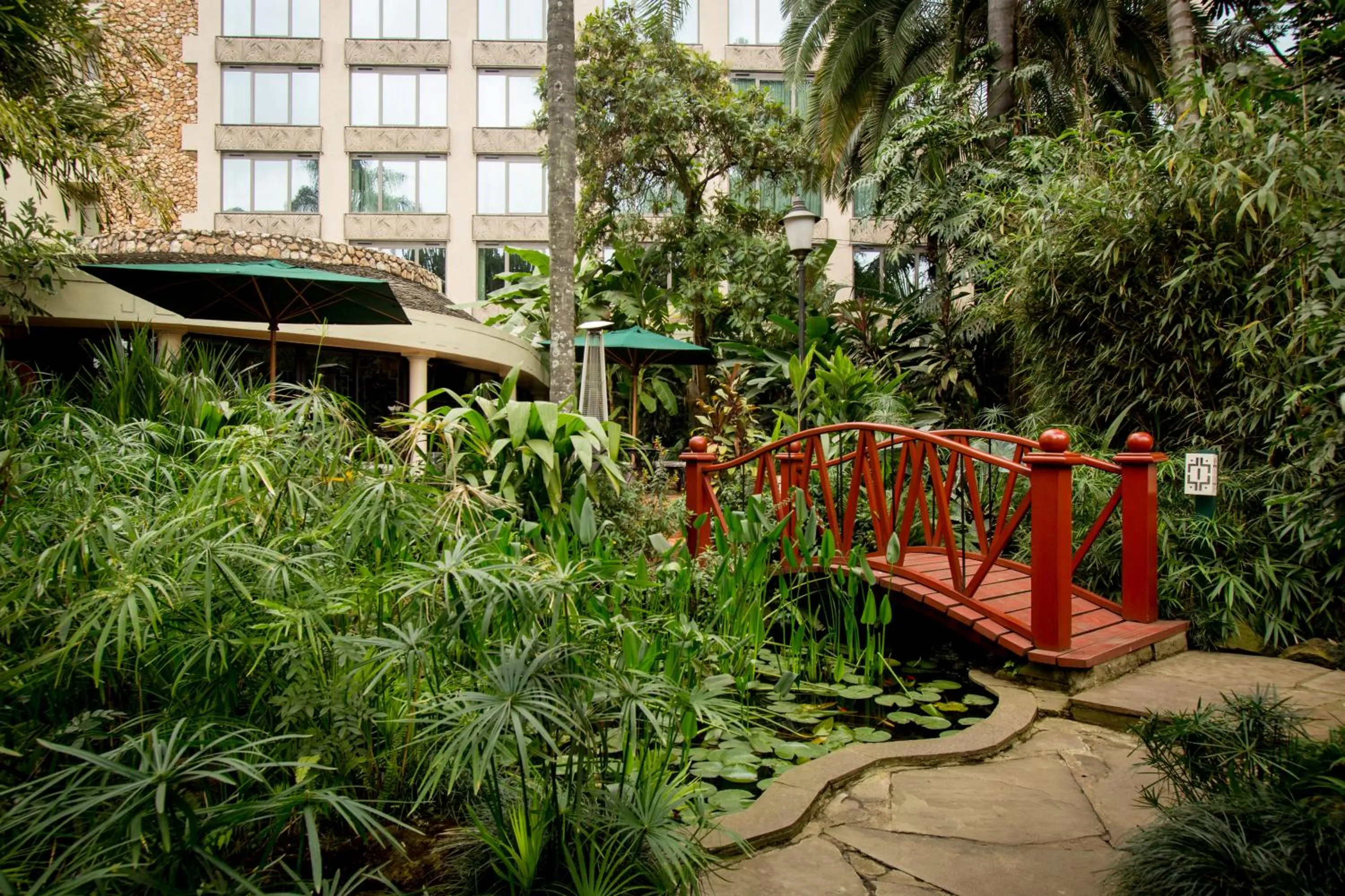 Garden in Nairobi Serena Hotel