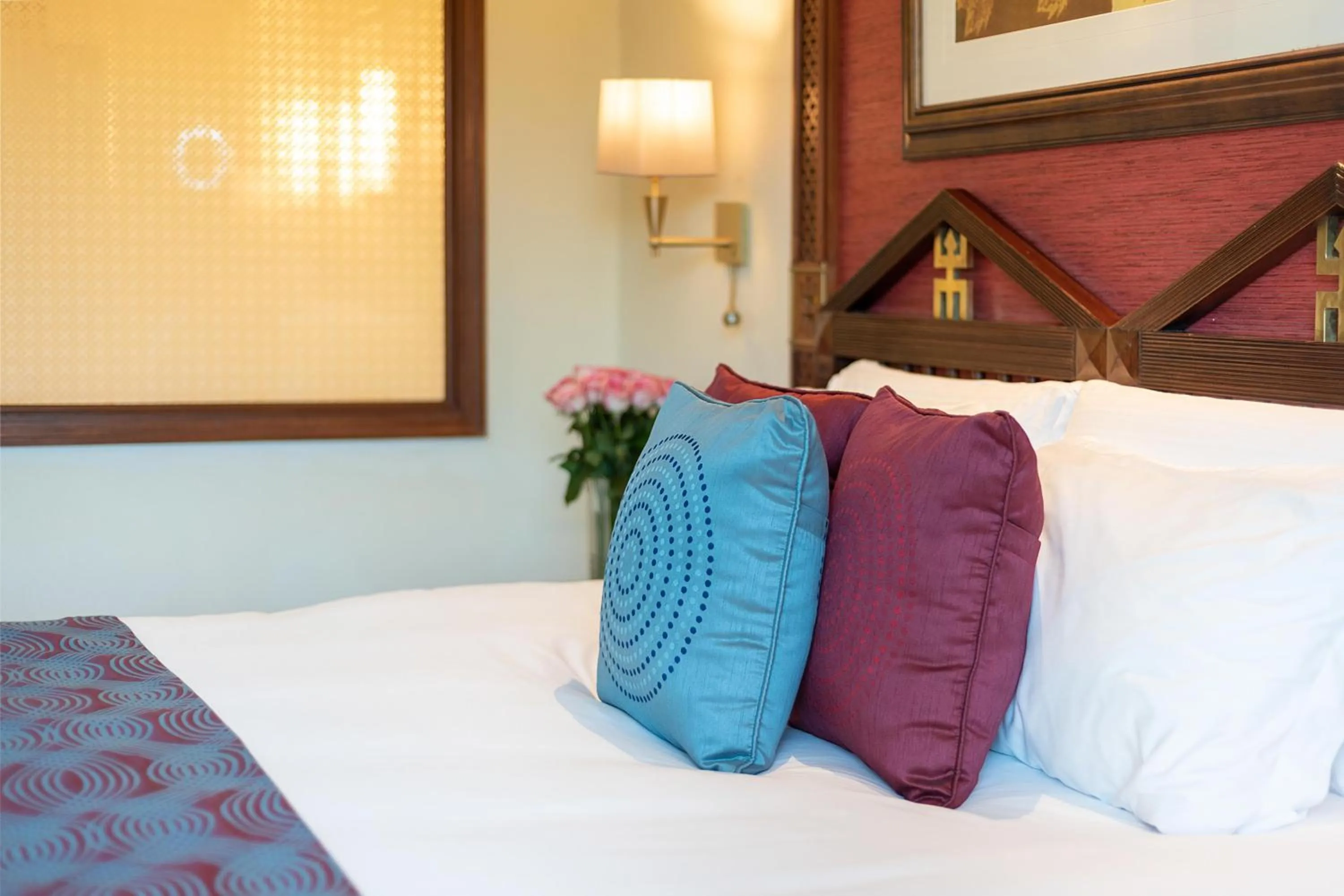 Bed in Nairobi Serena Hotel