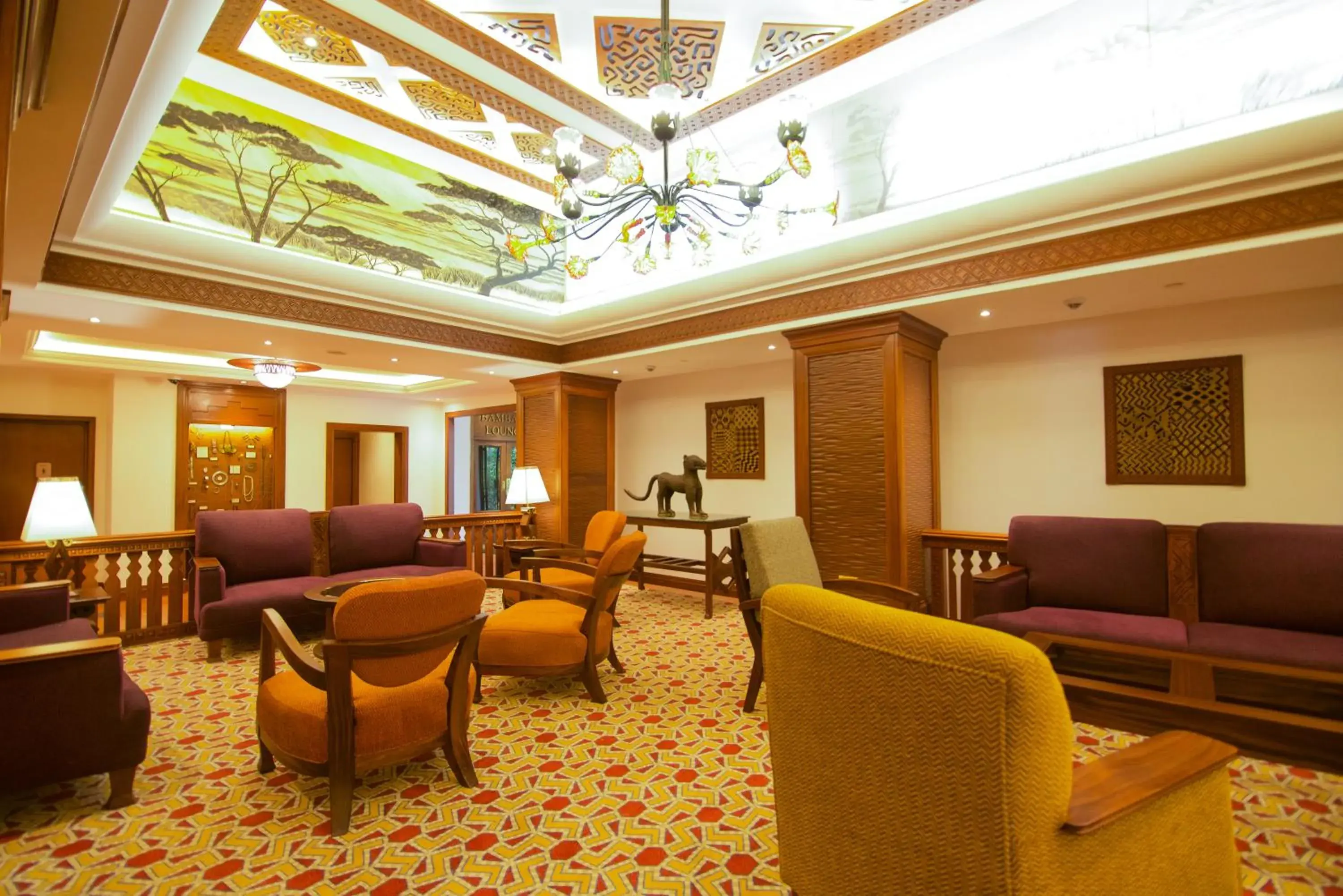 Lobby or reception in Nairobi Serena Hotel Lobby or reception in Nairobi Serena Hotel