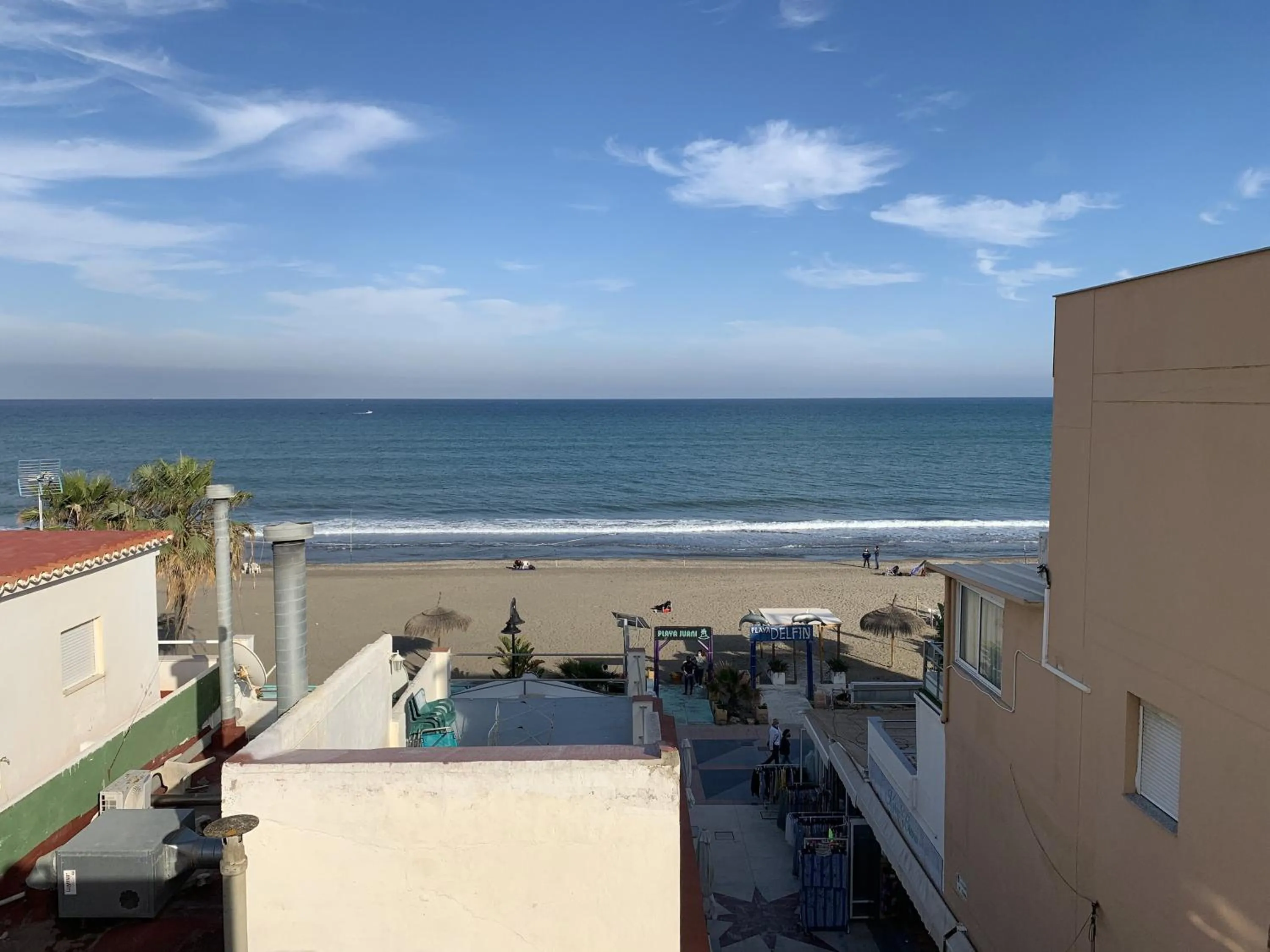 Sea view in Apartamentos La Proa