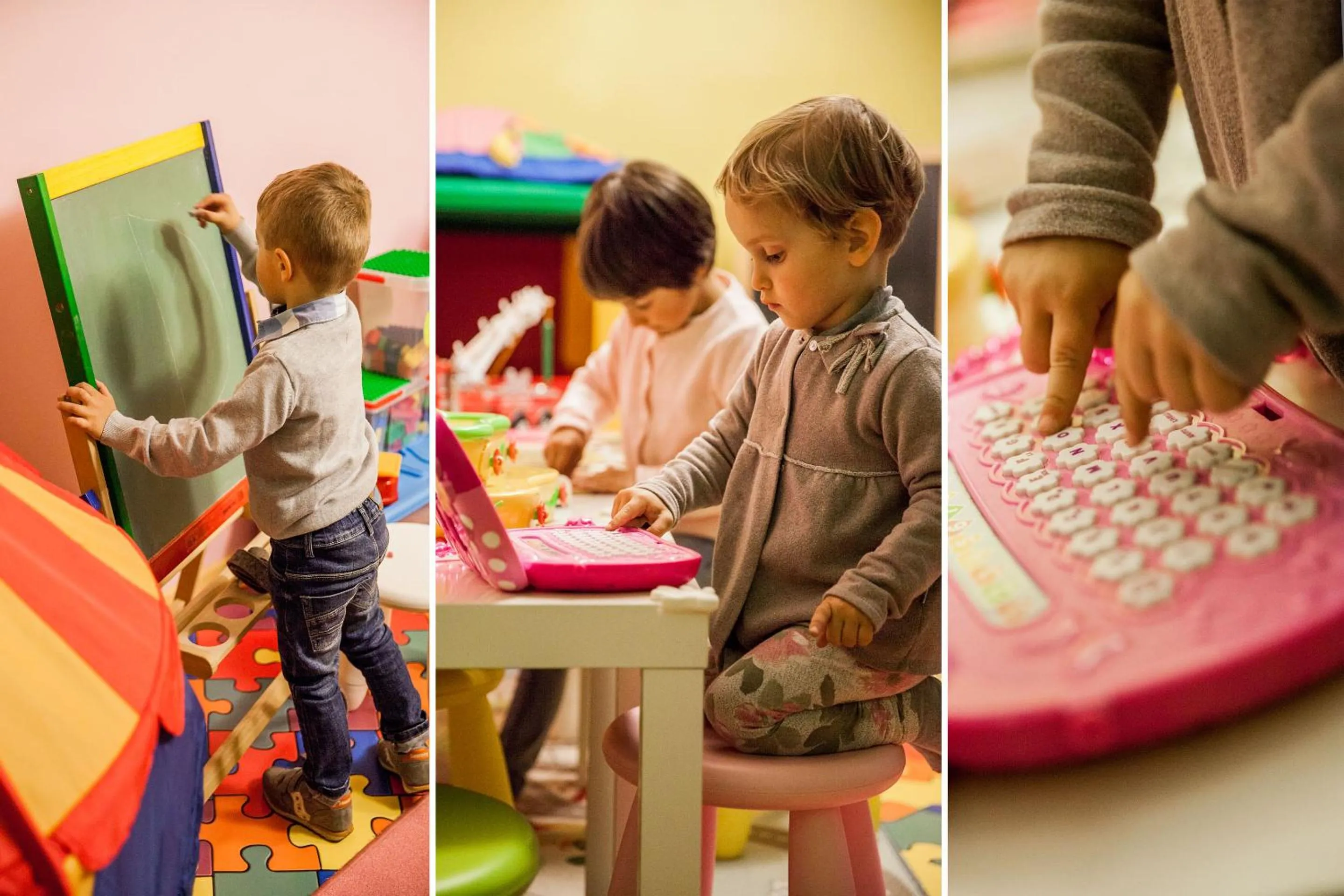Children play ground in Il Borgo Della Rovere