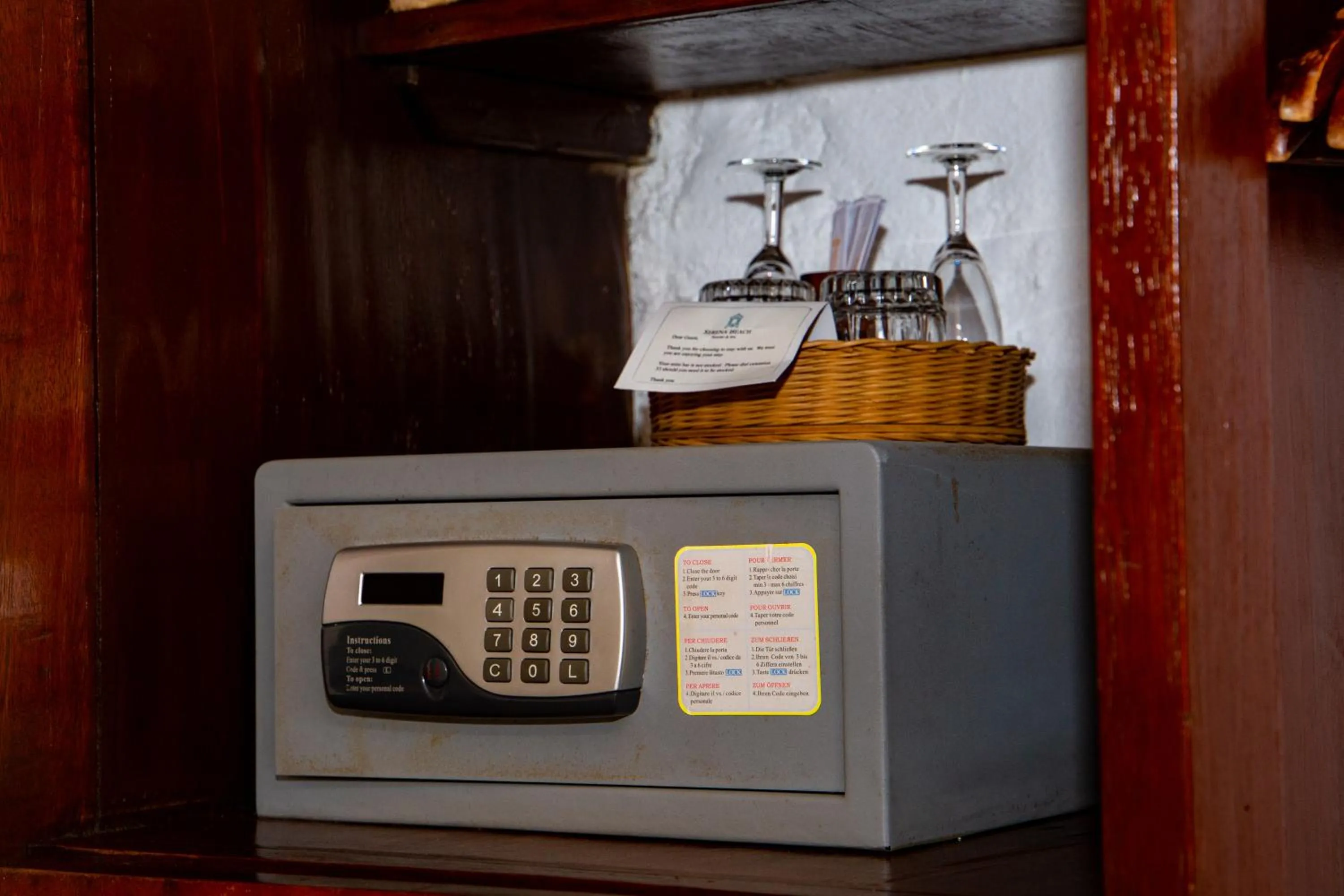 microwave in Serena Beach Resort & Spa