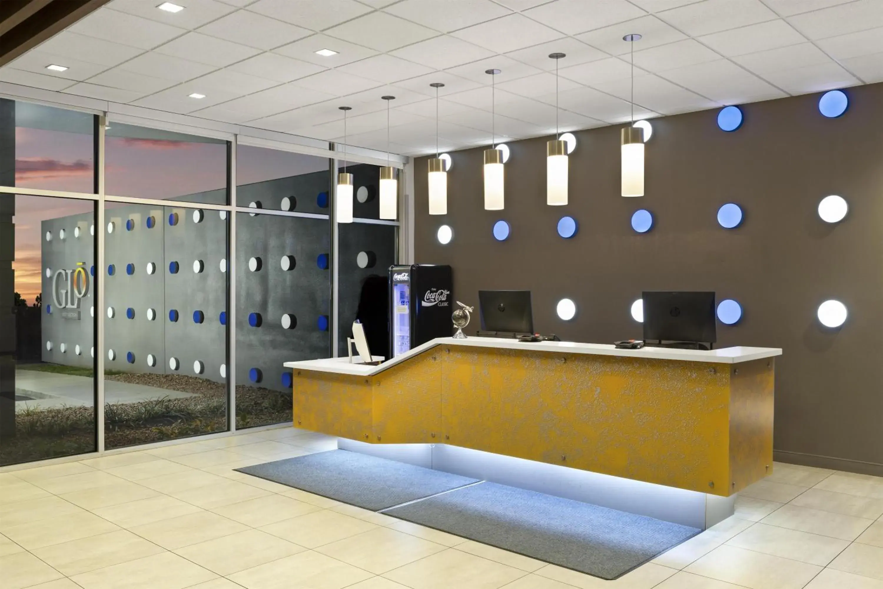 Lobby or reception in GLo Best Western Nashville Airport Lobby or reception in GLo Best Western Nashville Airport