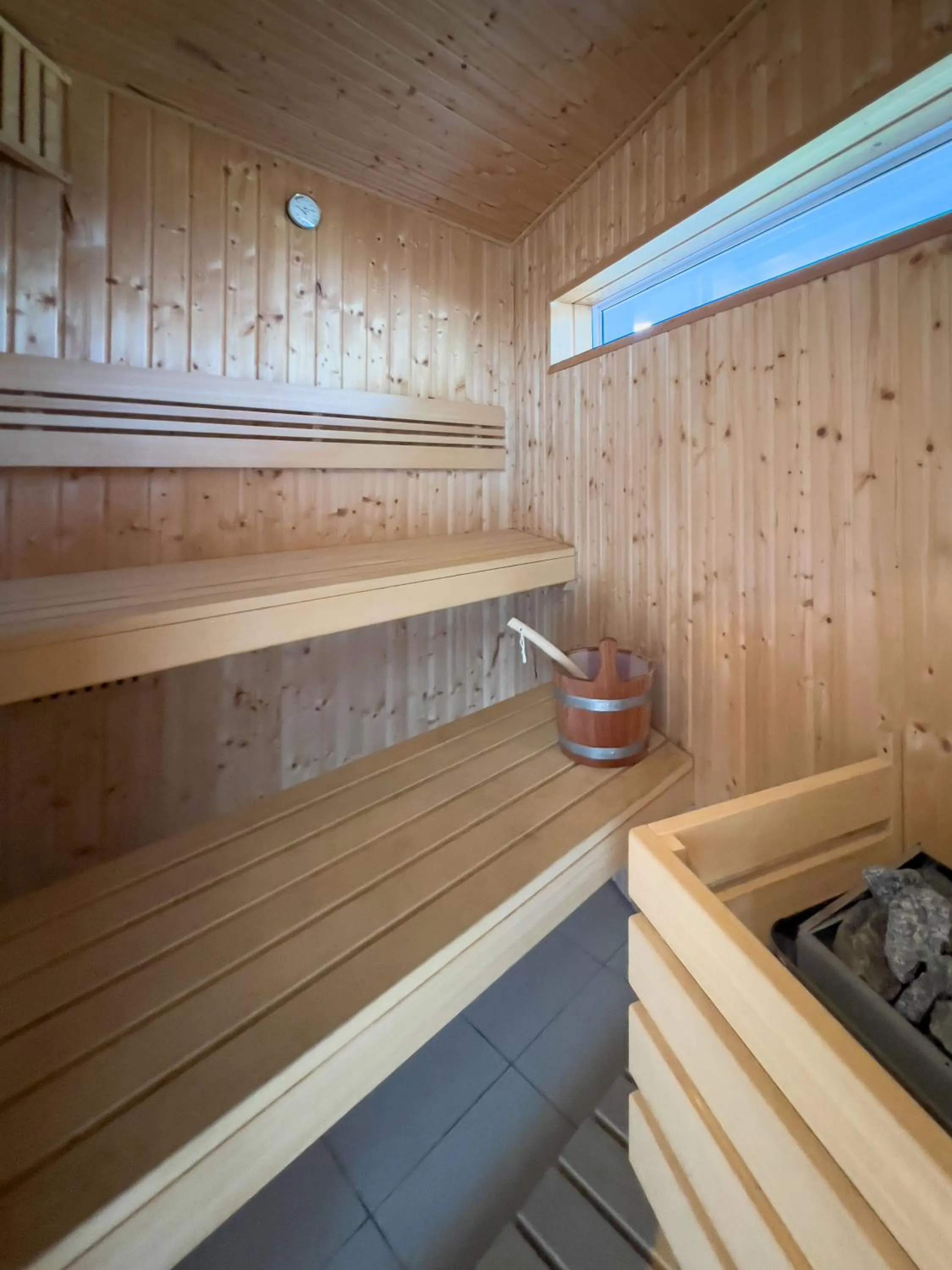 Sauna in Peach on Beach Boutique Guesthouse