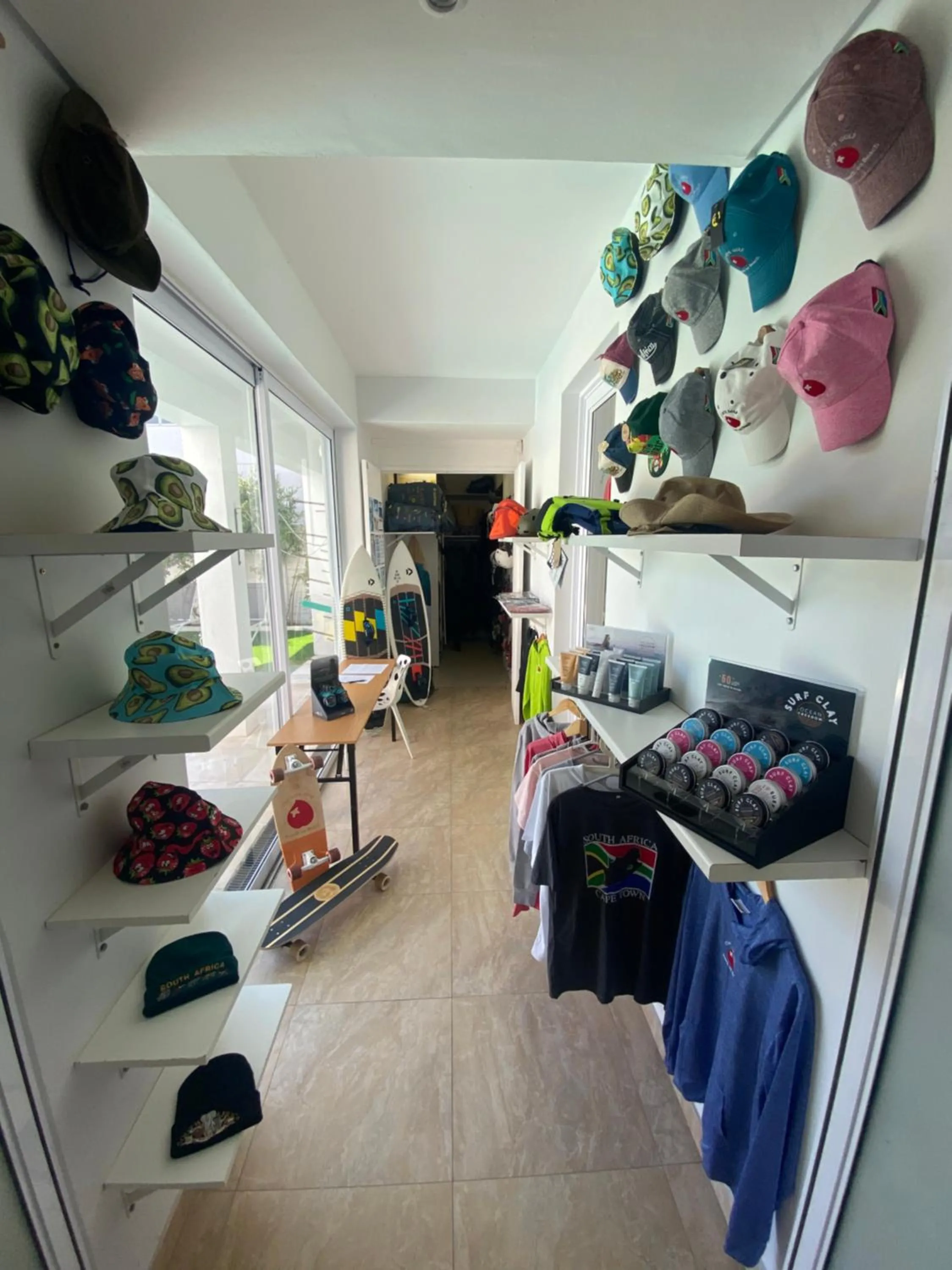 Shopping Area in Peach on Beach Boutique Guesthouse