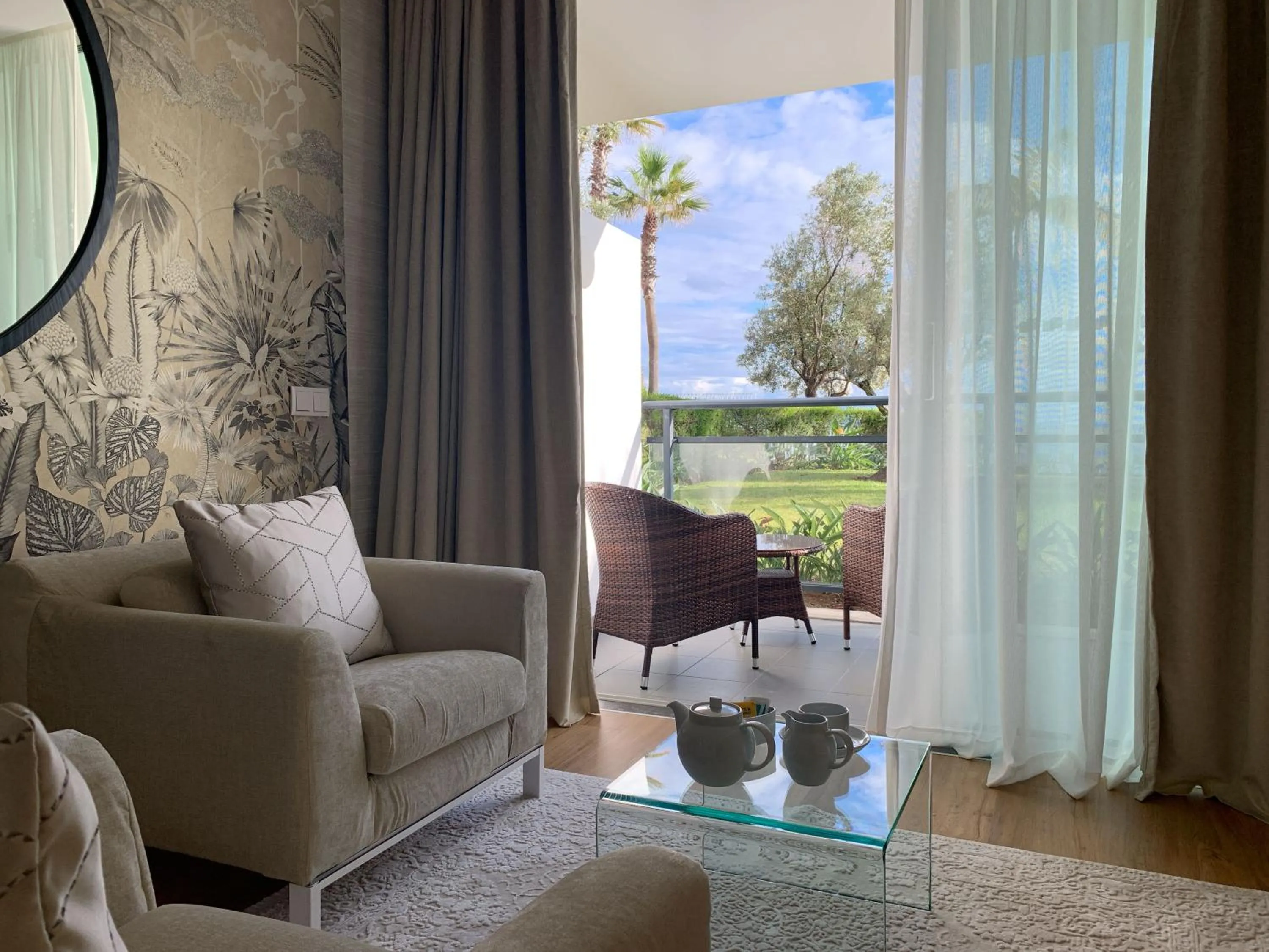 Garden view in VidaMar Resort Hotel Madeira