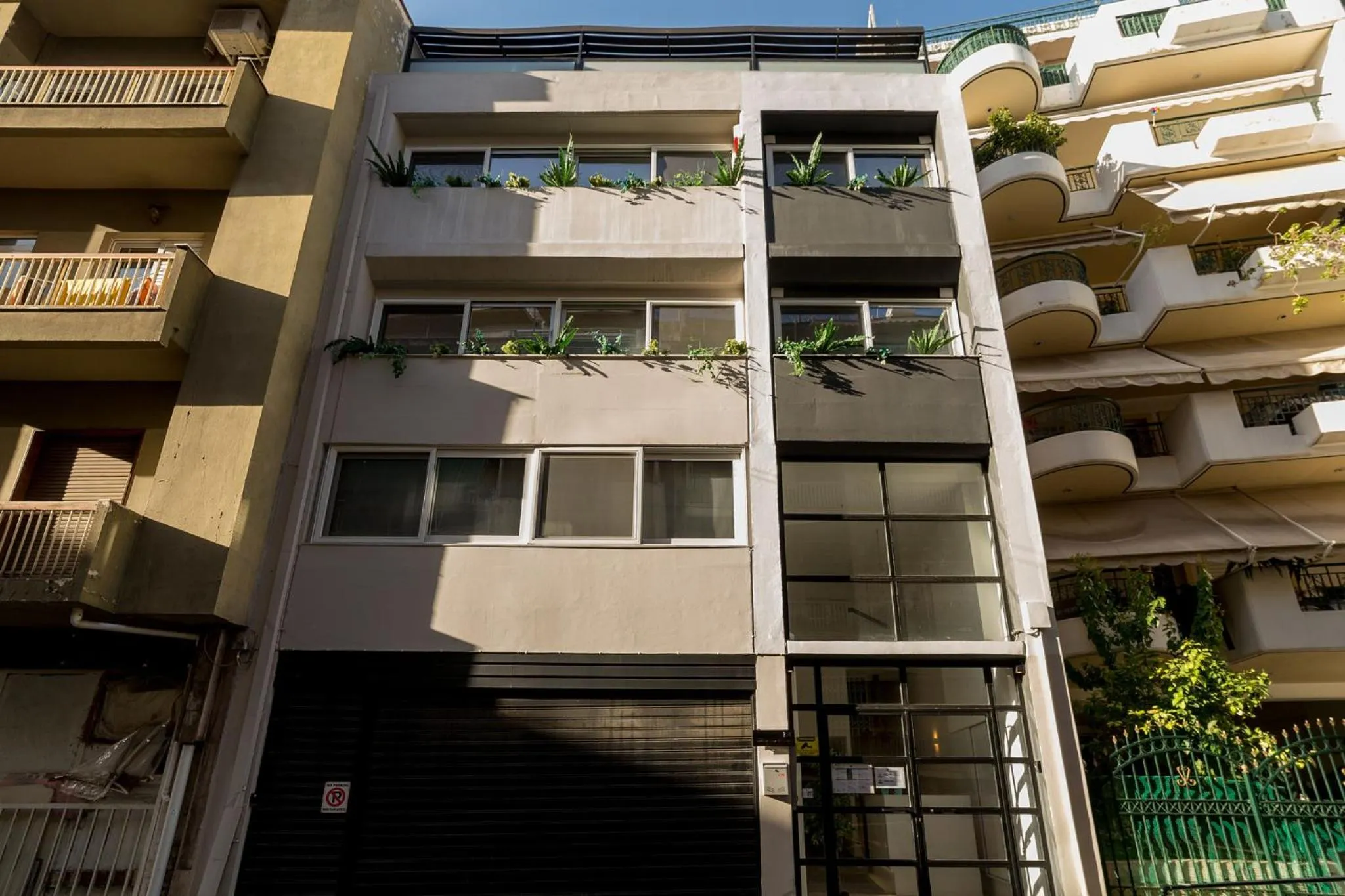 Property building in Supreme Comfort Apartments by Athens Stay