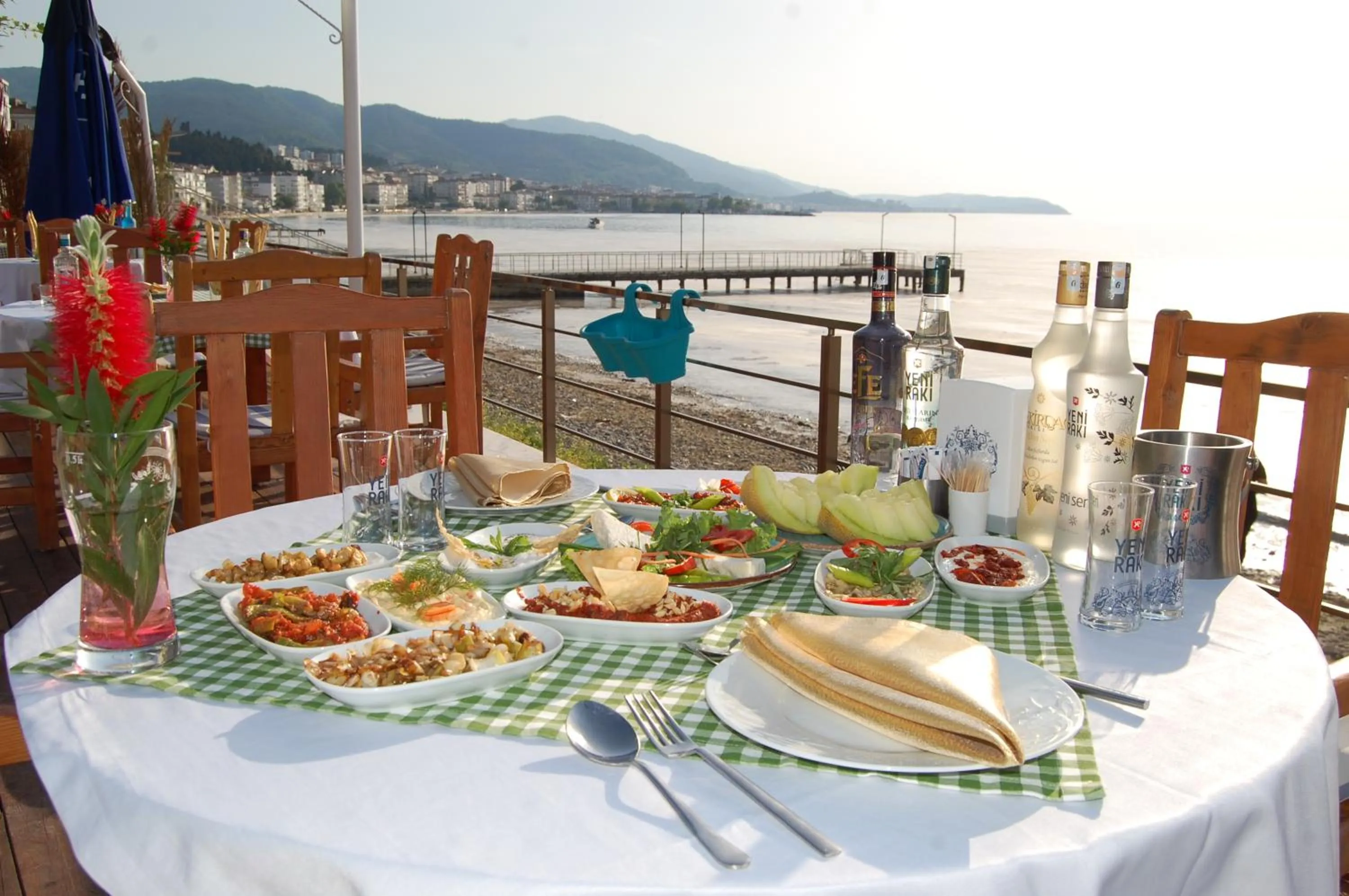 Dining area in Grand Koru Hotel Beach