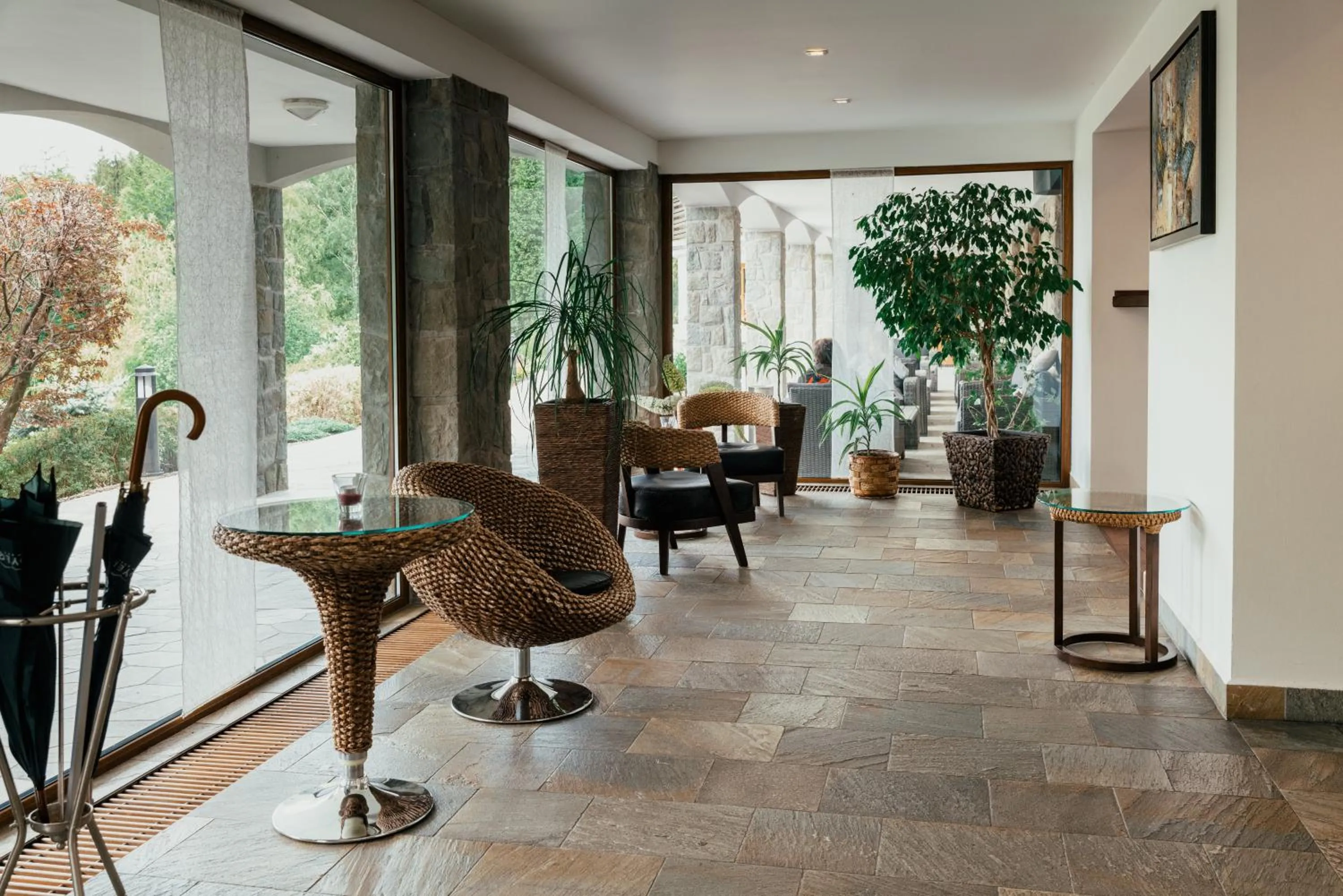 Lobby or reception in Hotel Troyer