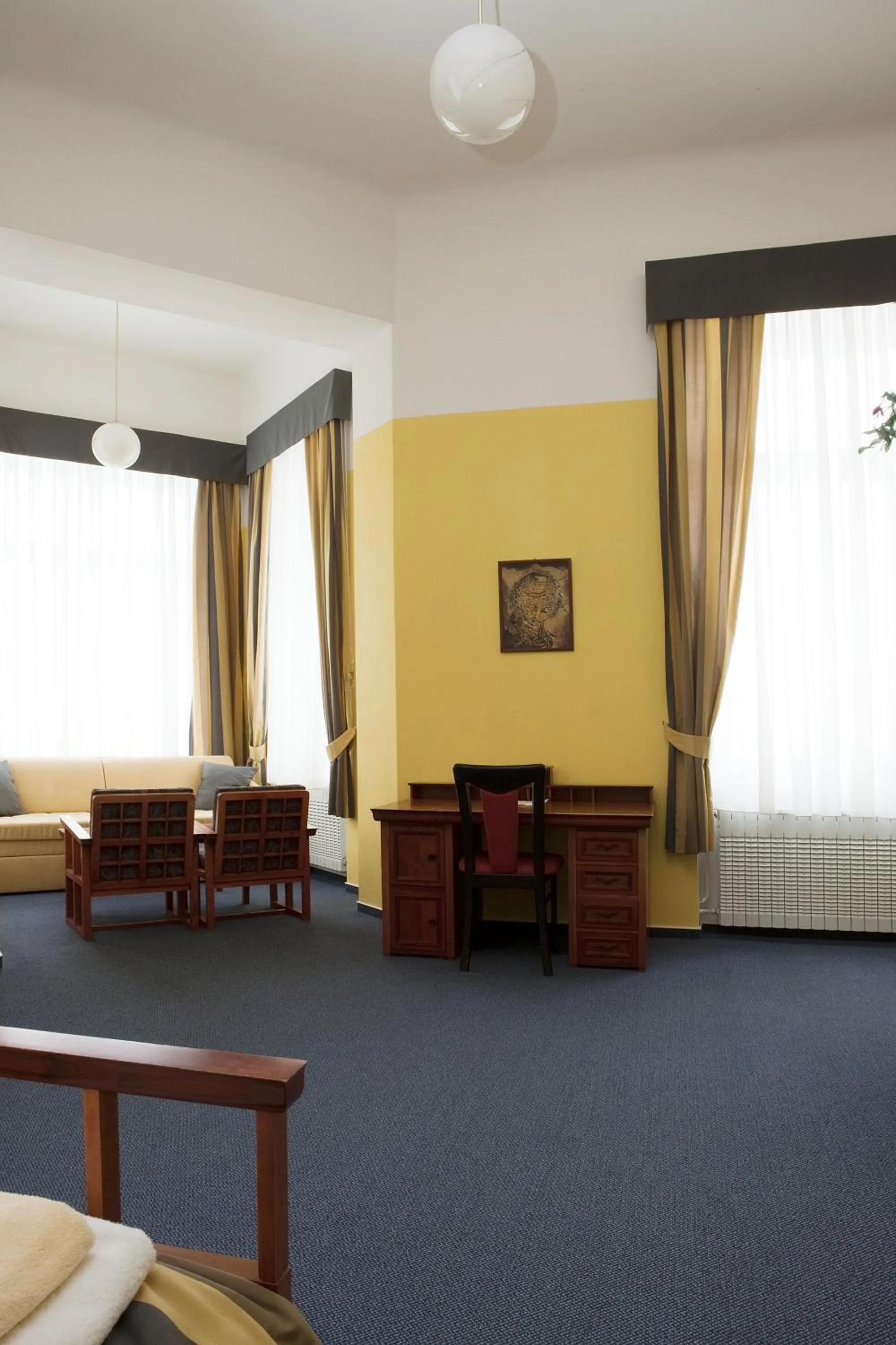 Seating area in Hotel Nobys