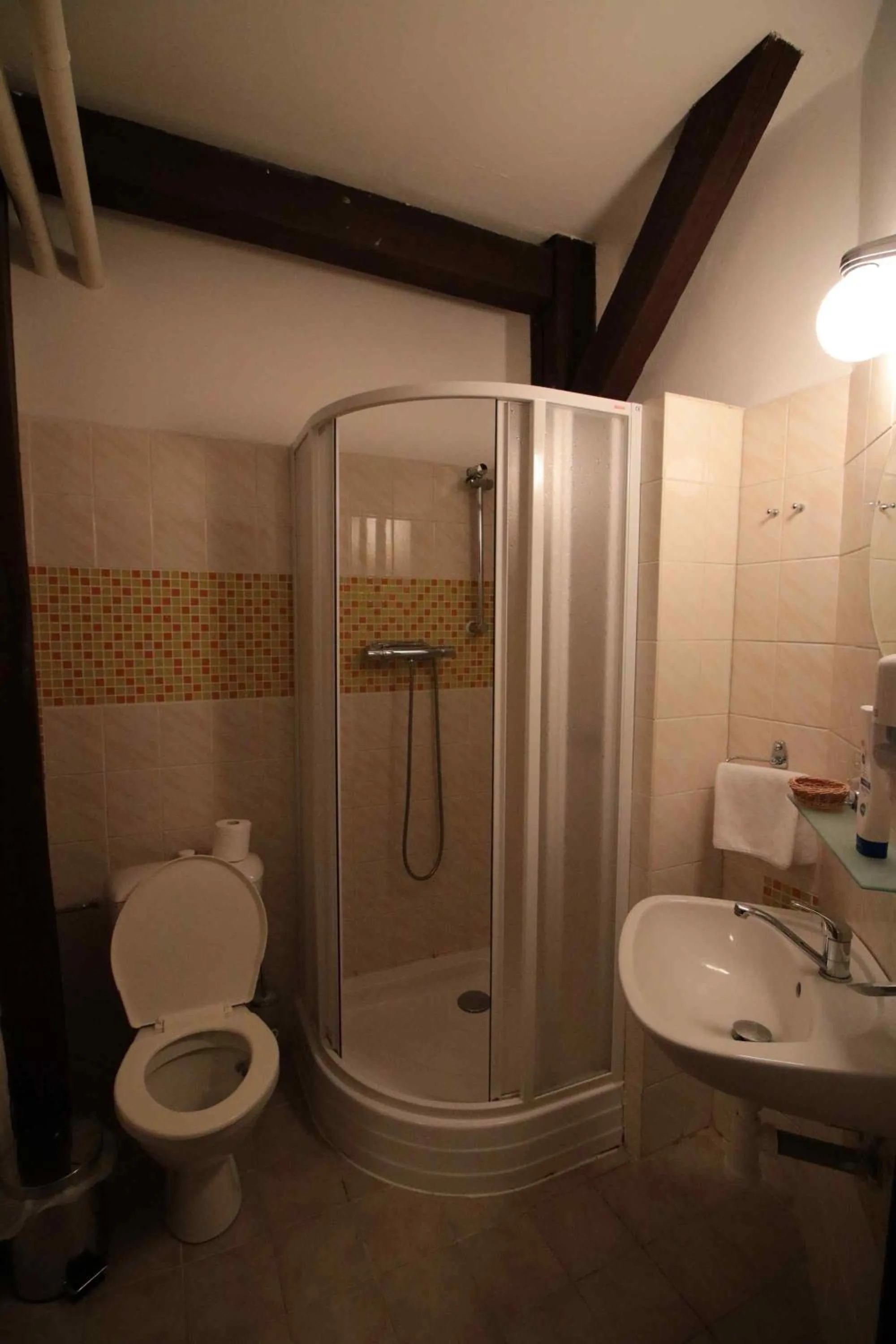 Shower in Hotel Nobys