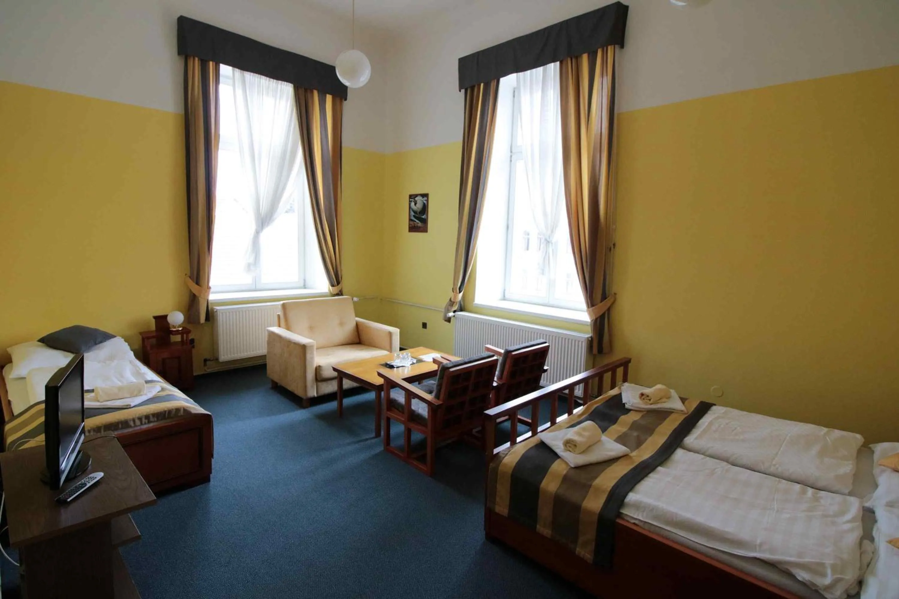 Seating area in Hotel Nobys