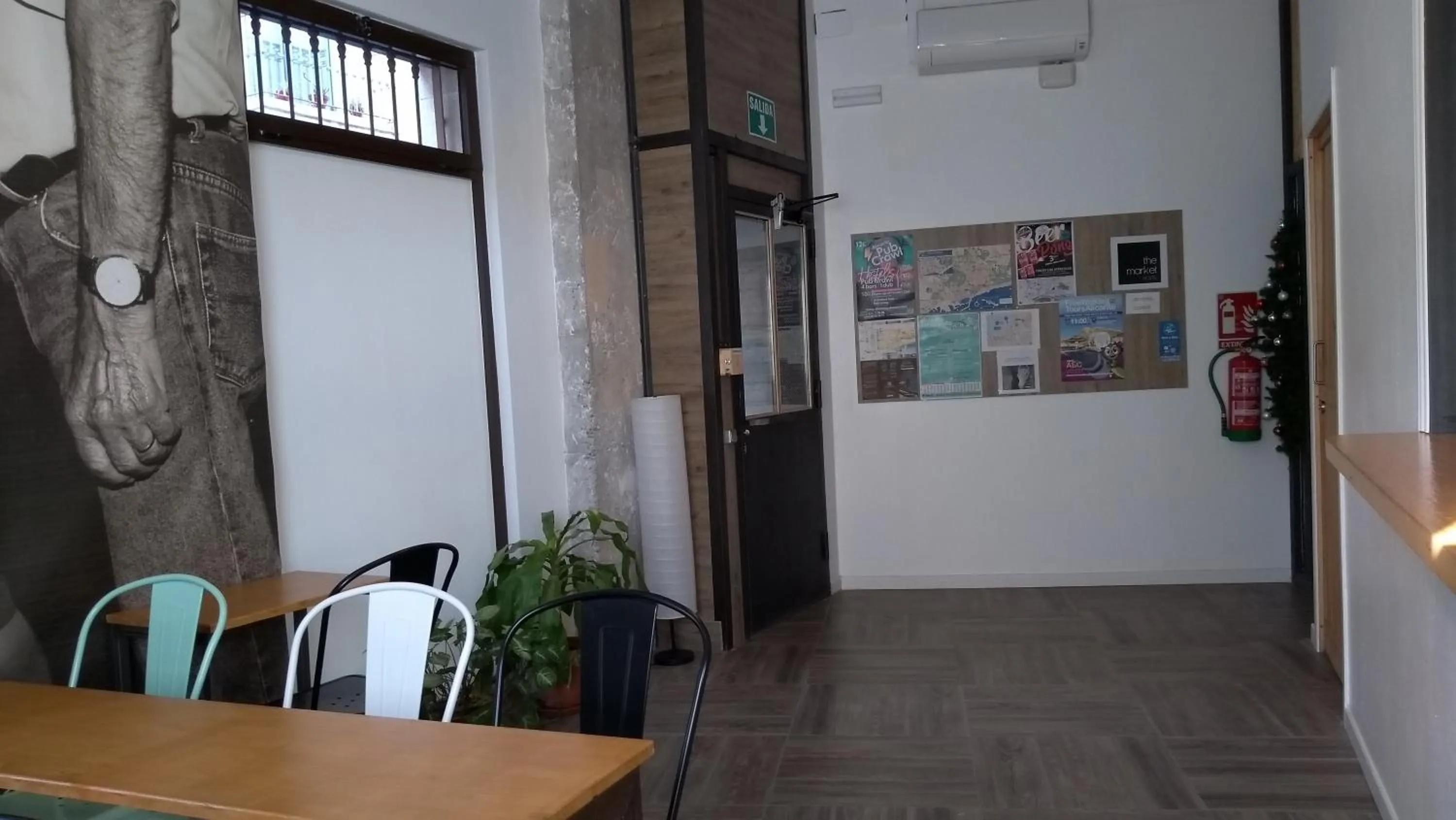 Lobby or reception in The Market Hostel